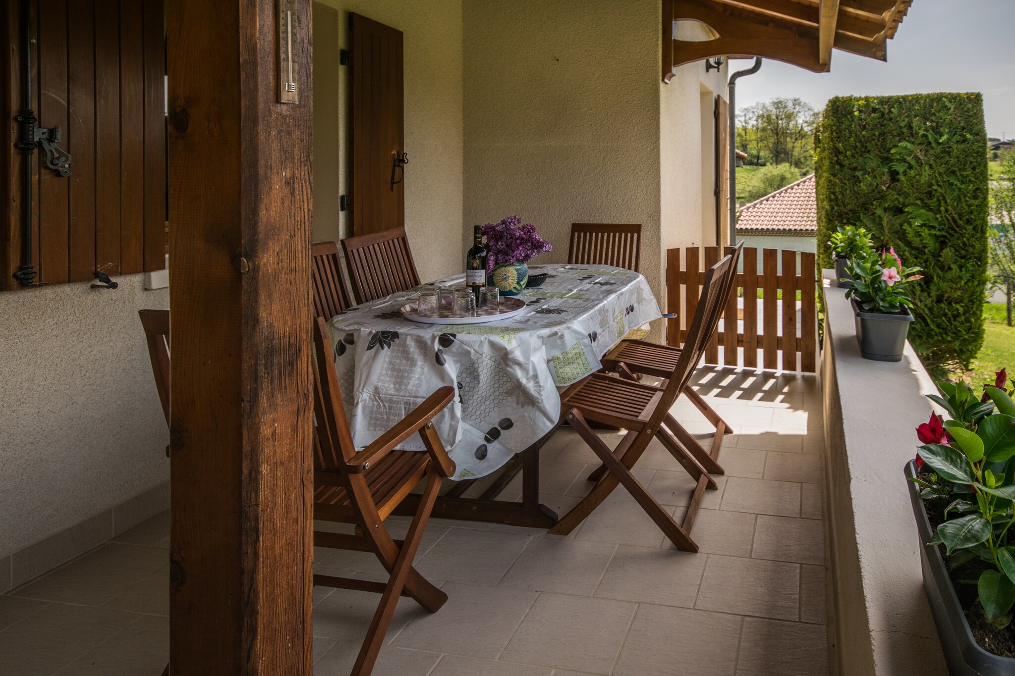 Gite Villefranche-Terrasbalkon