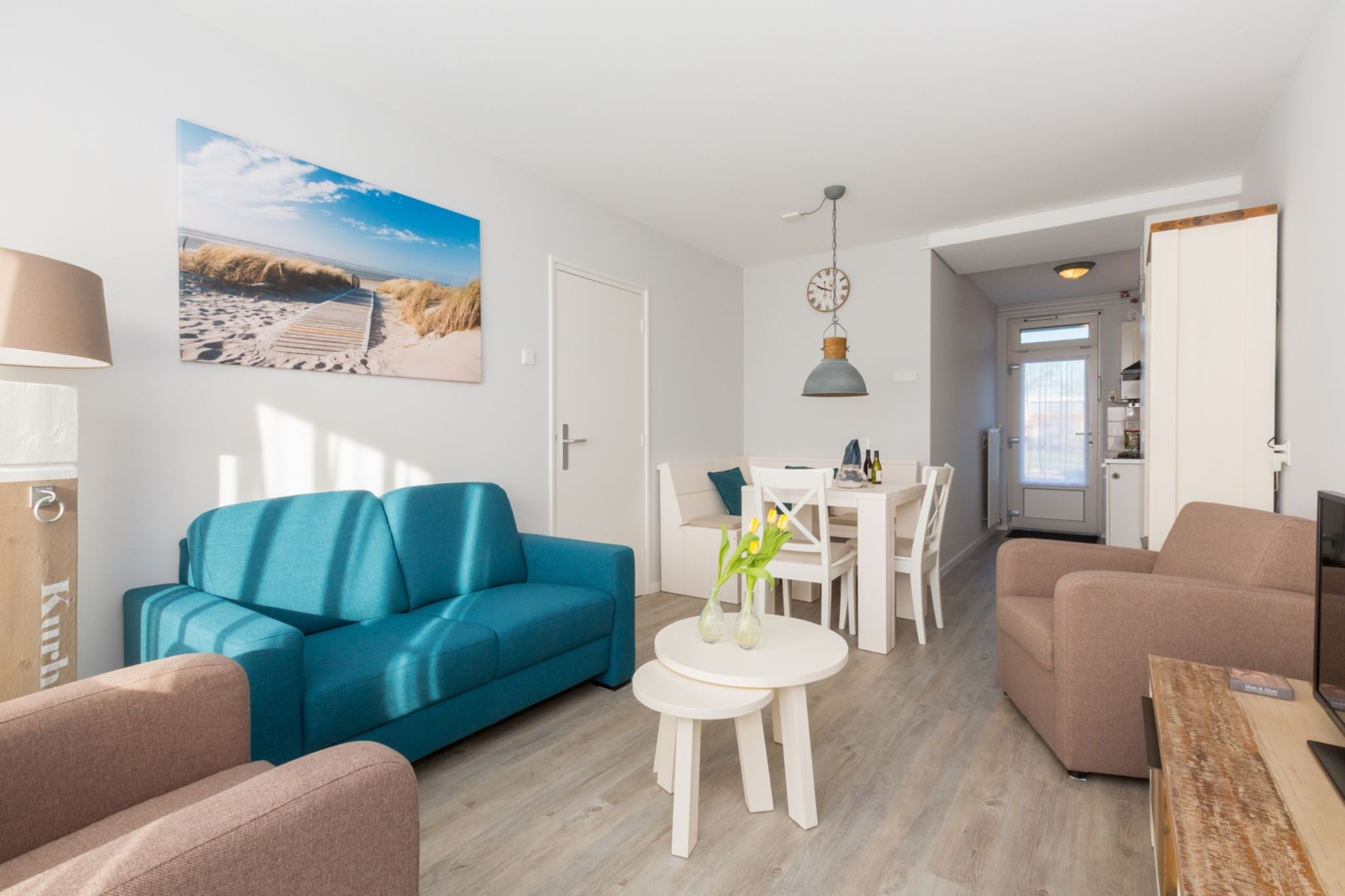 Knus appartement in Zoutelande direct aan het strand