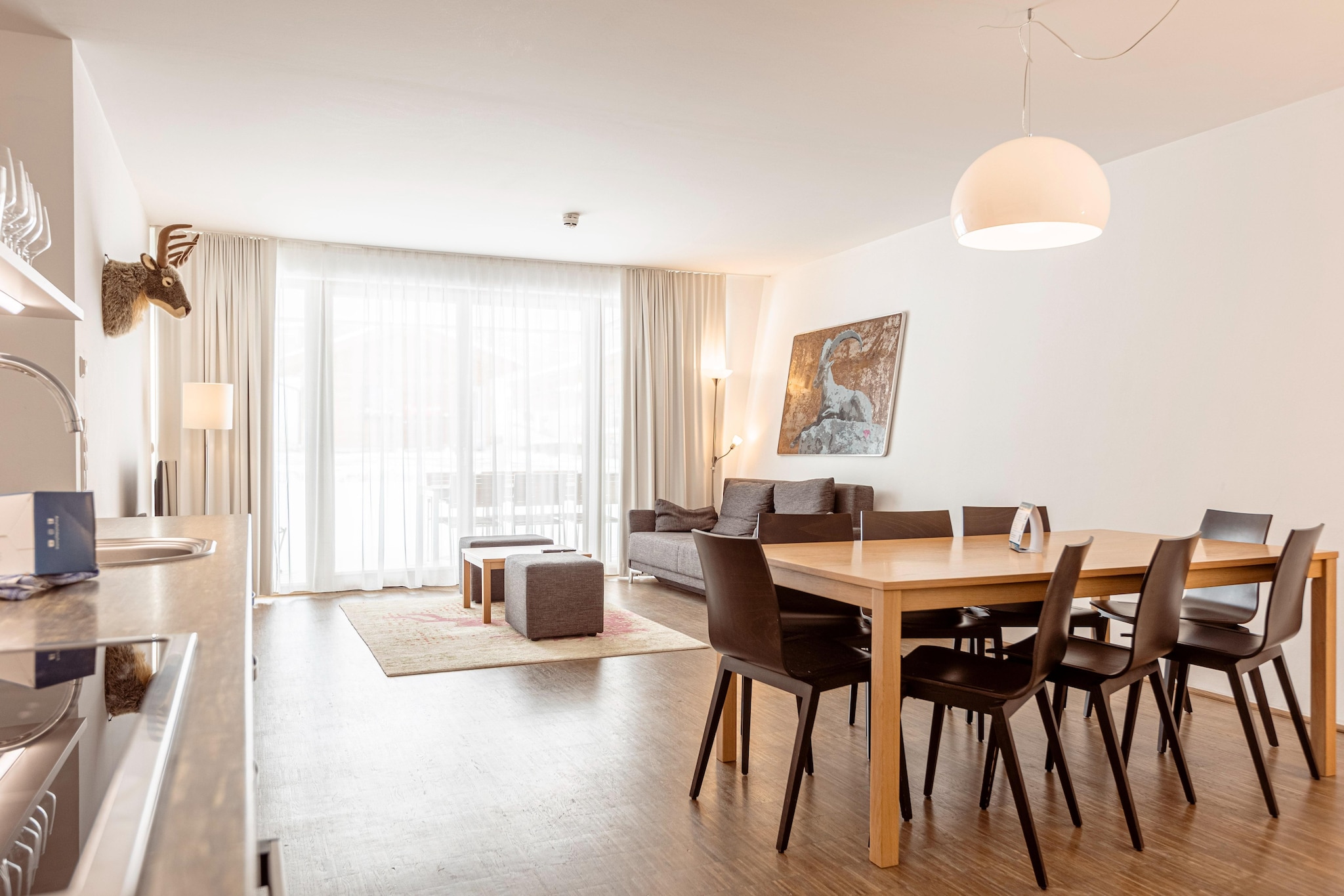 Welcoming apartment near ski slopes