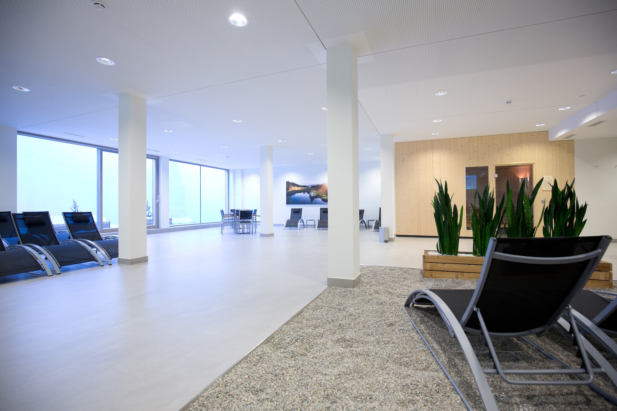 Apartment with sauna