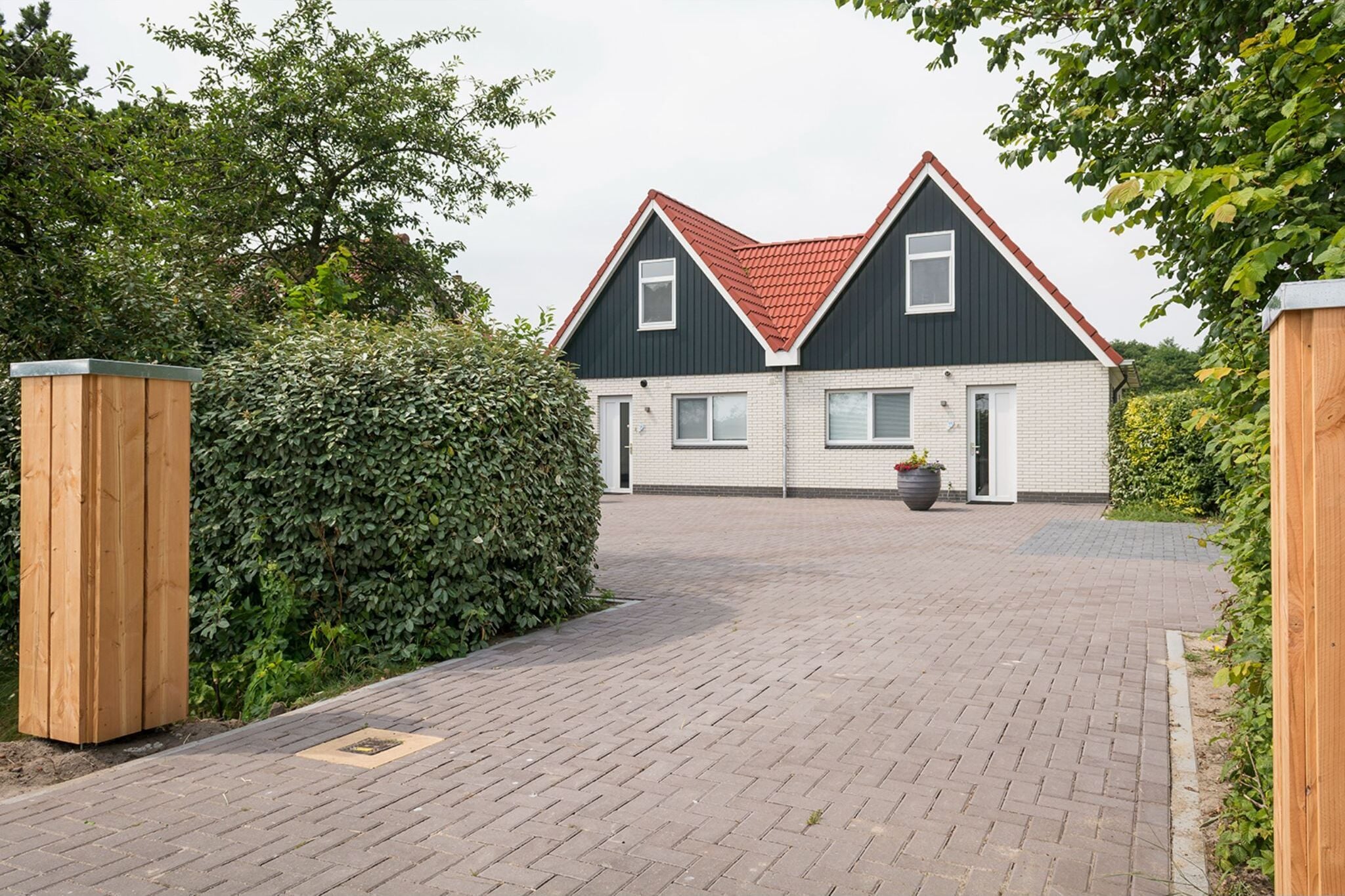 Stijlvolle bungalow op Texel met uitzicht op het Krimbos