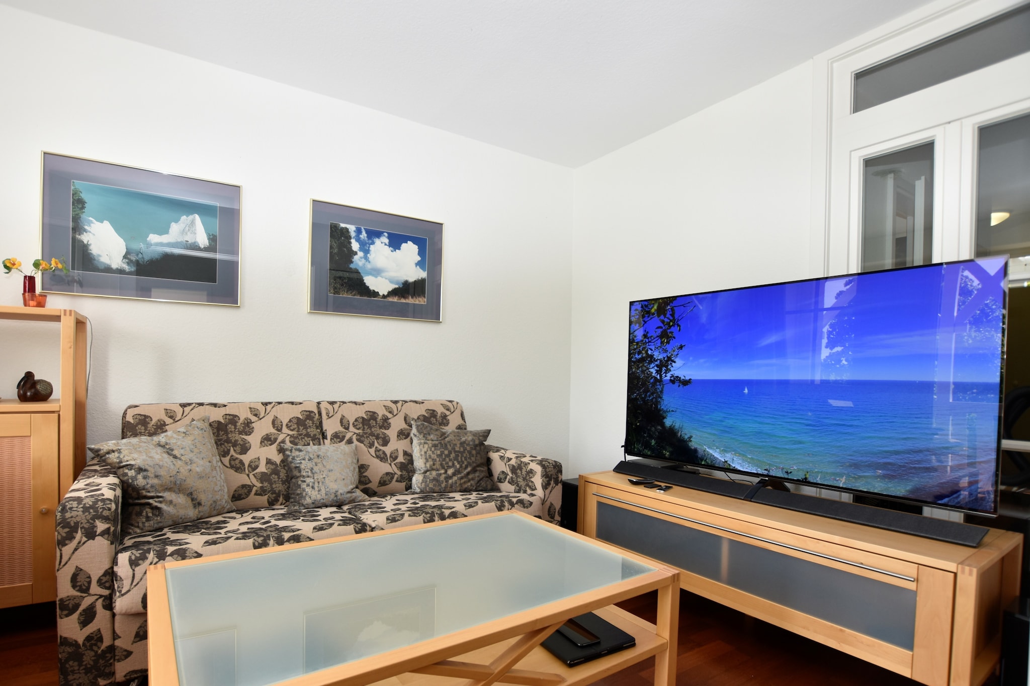 Charmante Inselwohnung/ 2 Balkone-Woonkamer