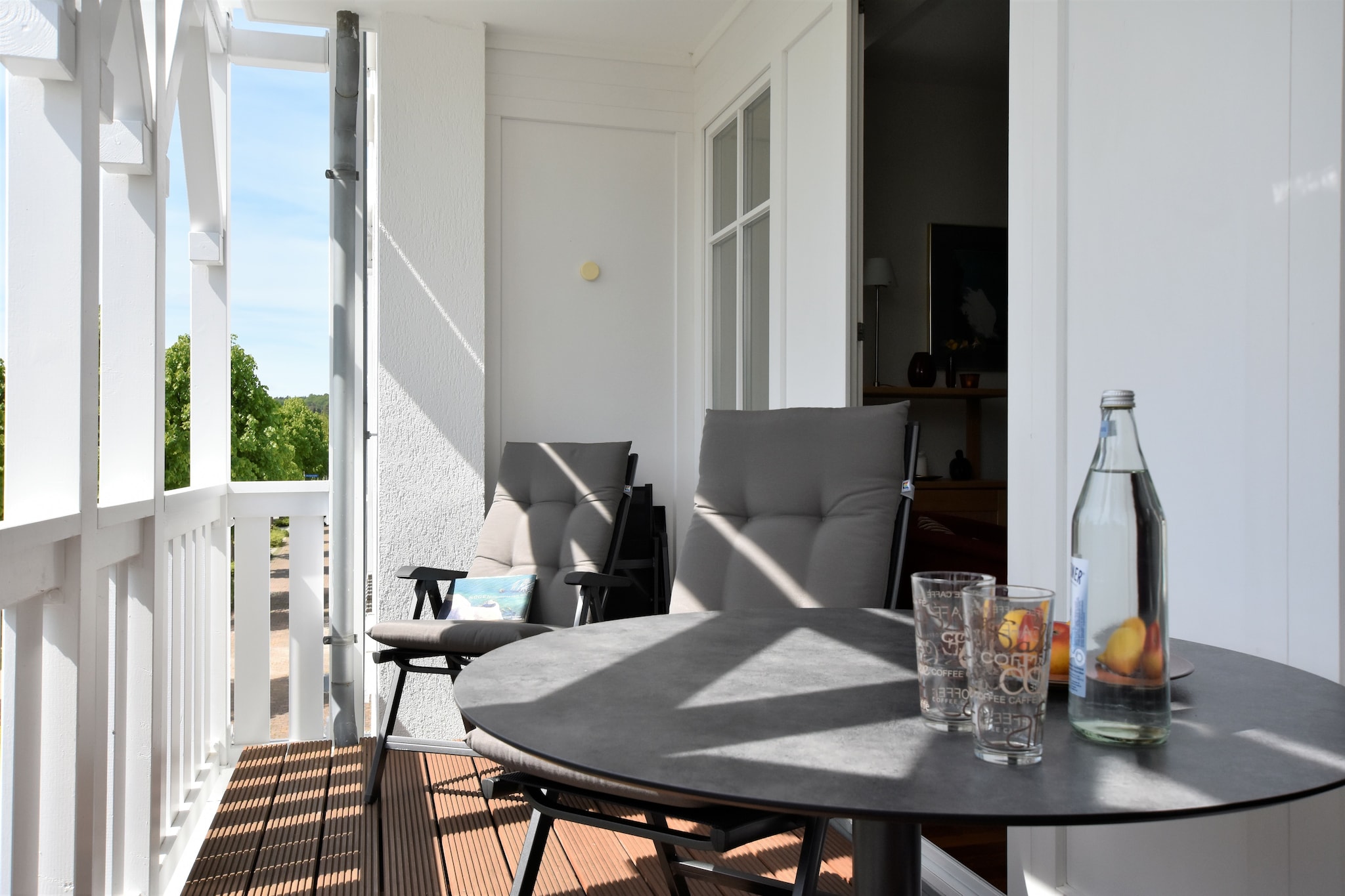 Charmante Inselwohnung/ 2 Balkone-Terrasbalkon