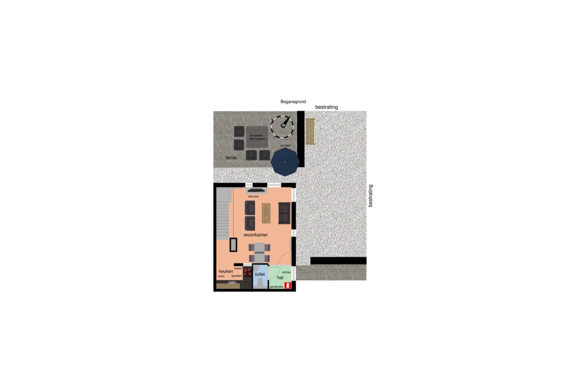App Hoeve Holland T4-Plattegrond