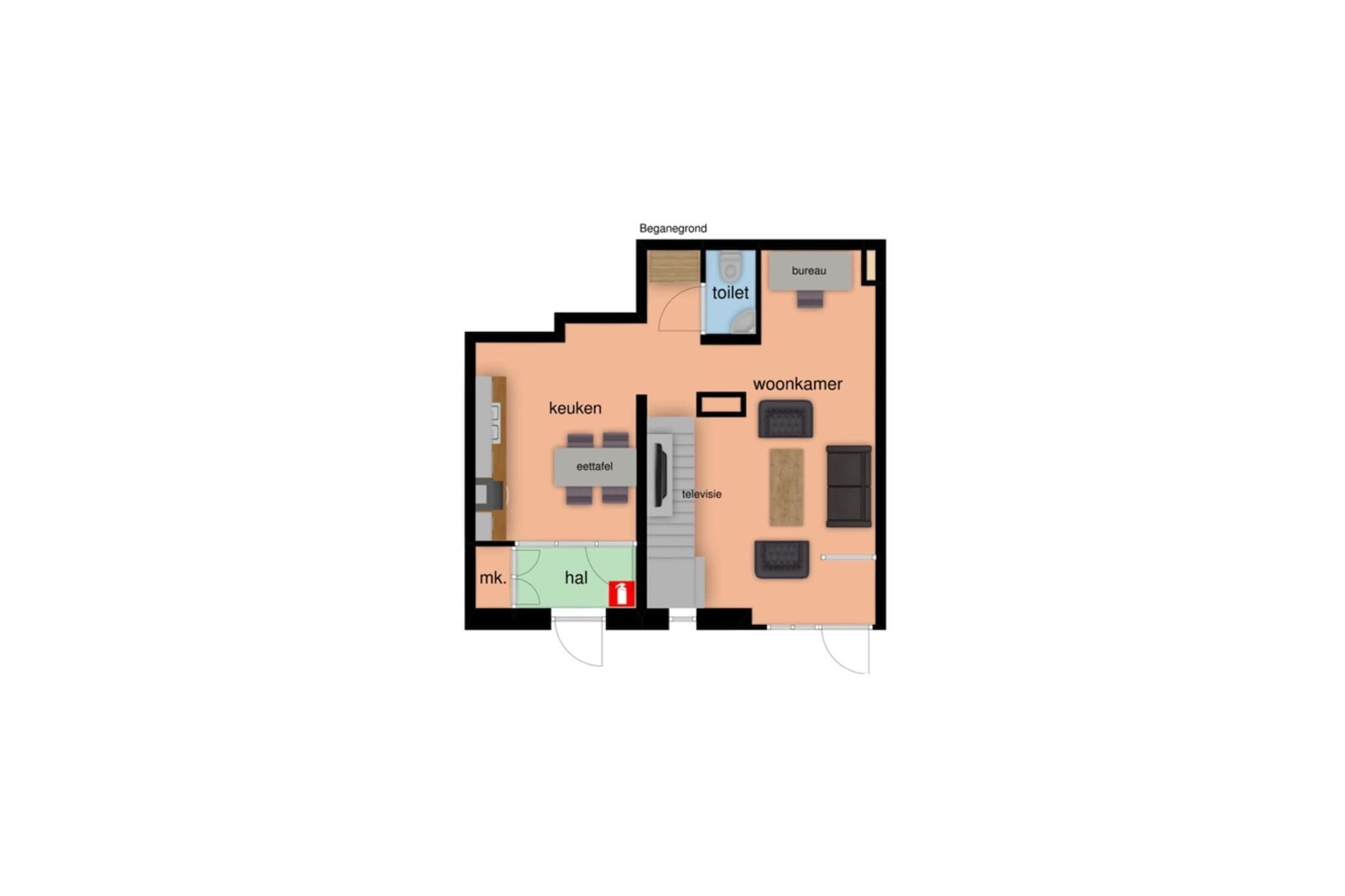 App Hoeve Holland S2-Plattegrond