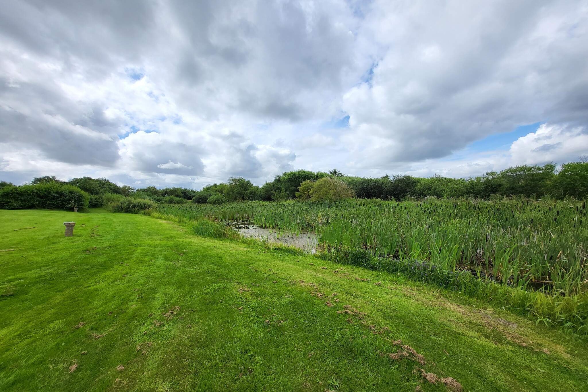 Internet Access DSL, open kitchen(cooker(electric), hood, coffee machine, fridge(+ freezer)), Living/bed room(TV(danish TV channels (DR1 and TV2)), radio, CD player, stereo unit), bedroom(double bed), bedroom(double bed), bedroom(double bed), bathroom(bathtub or shower, washbasin, toilet, washing machine), heating(electric), terrace, garden, air to air heatpump