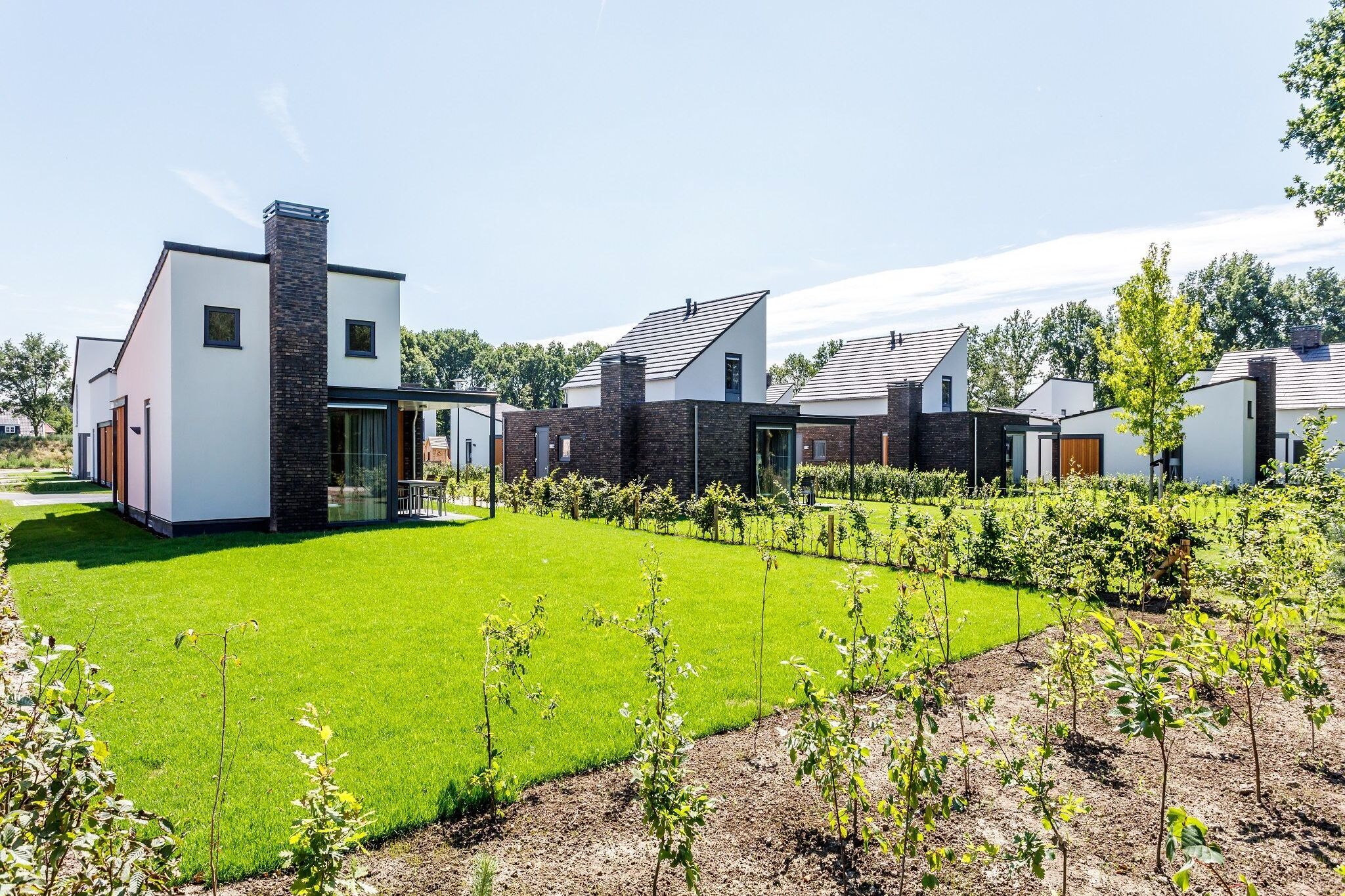 Villa mit einer überdachten Terrasse in Limburg