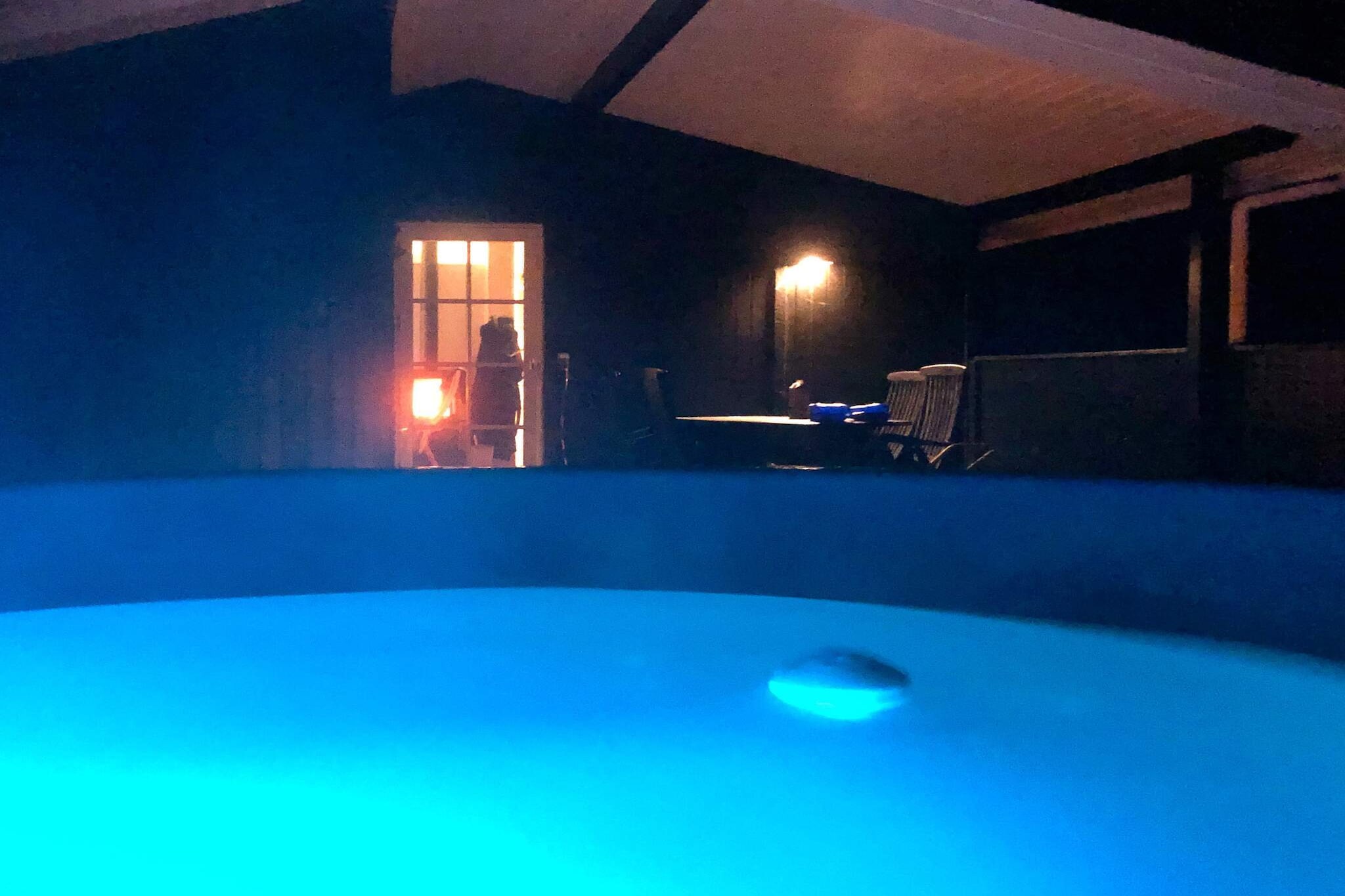 Spacious cottage with outdoor whirlpool located in a lovely cottage area close to nature, Nissum Fjord and the roaring North Sea. The cottage is well furnished with three bedrooms, one of which has a double bed, one with two single beds and one with a double bed and a bunk bed. The cottage has a well equipped kitchen with access to the garden room. In the living room there are i.a. wood stove and exit to covered terrace. For entertainment there is table football and PlayStation. The cottage is located on a nice, well-kept plot with lawn and terrace to the east, south and north. To the west there is a covered terrace. In the garden there is a wilderness bath with light and spa function / bubbles, which can be enjoyed in the open air. Enjoy the beautiful starry sky that stands clear on the west coast, where there are far to big cities with light. The area is ideal for nature lovers. Here is a varied wildlife with deer, hares, squirrels and many birds. Within 100 m there are no less than three football pitches, a forest playground, a playground by the small harbor and a petanque court. The house is only a hundred meters from the small cozy harbor by the fjord, where it is possible to put a boat in the water, and where there is a fire place and tables / benches as well as a playground. Free access to the water park at Danland in Søndervig.
A refundable deposit might be charged closer to your check-in date. This deposit covers utilities consumed during your stay and any additional services that may be taken. The final amount will be adjusted based on actual meter readings, actual usage of extra services, and any remaining balance will be refunded within 21 days after checkout.