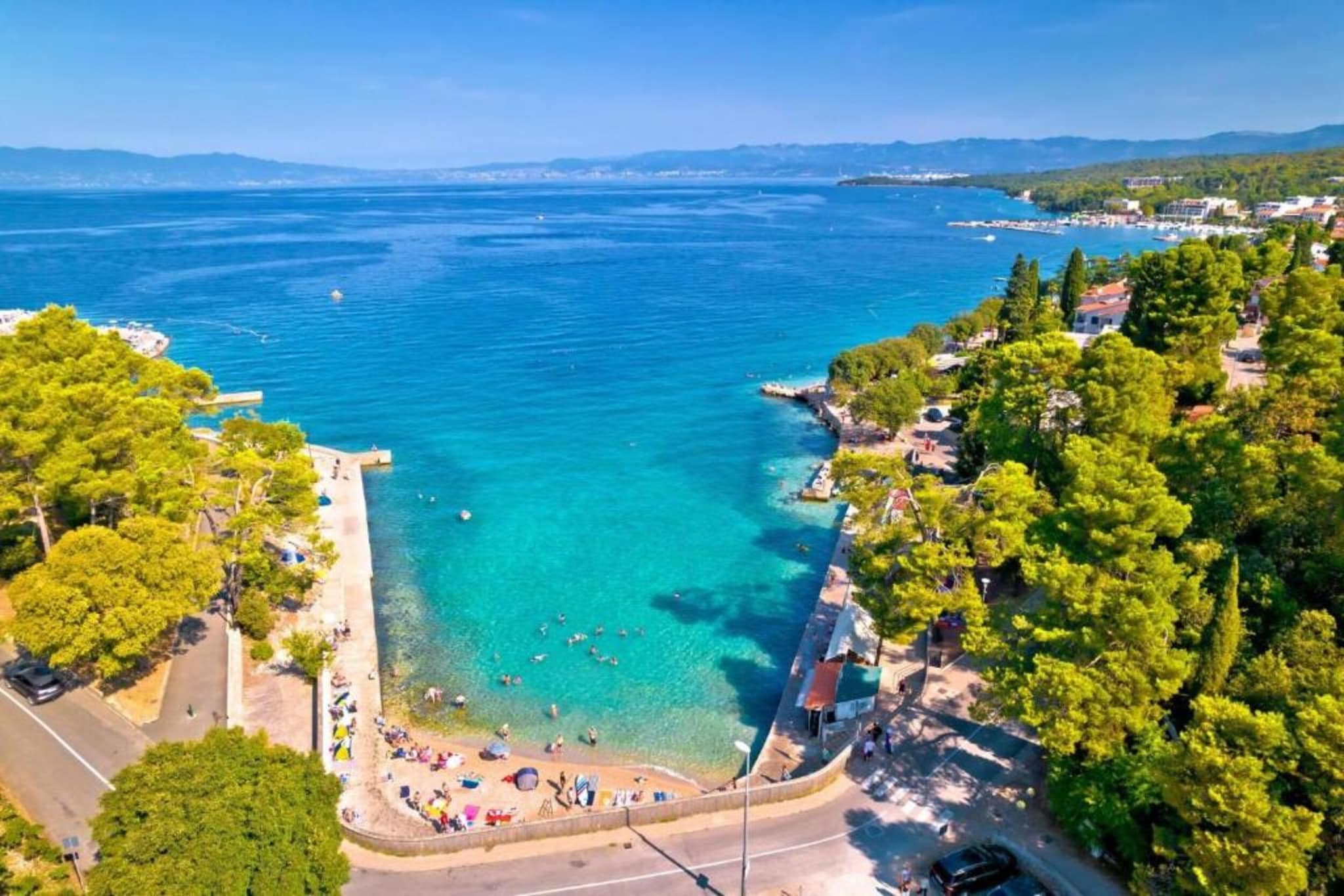 Apartment Gavrilovic A4-Gebieden zomer 1km