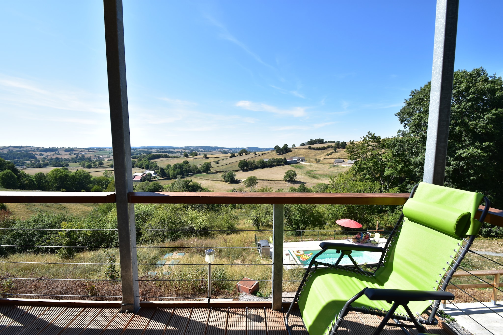 Apt 6 pers piscine-Terrasbalkon