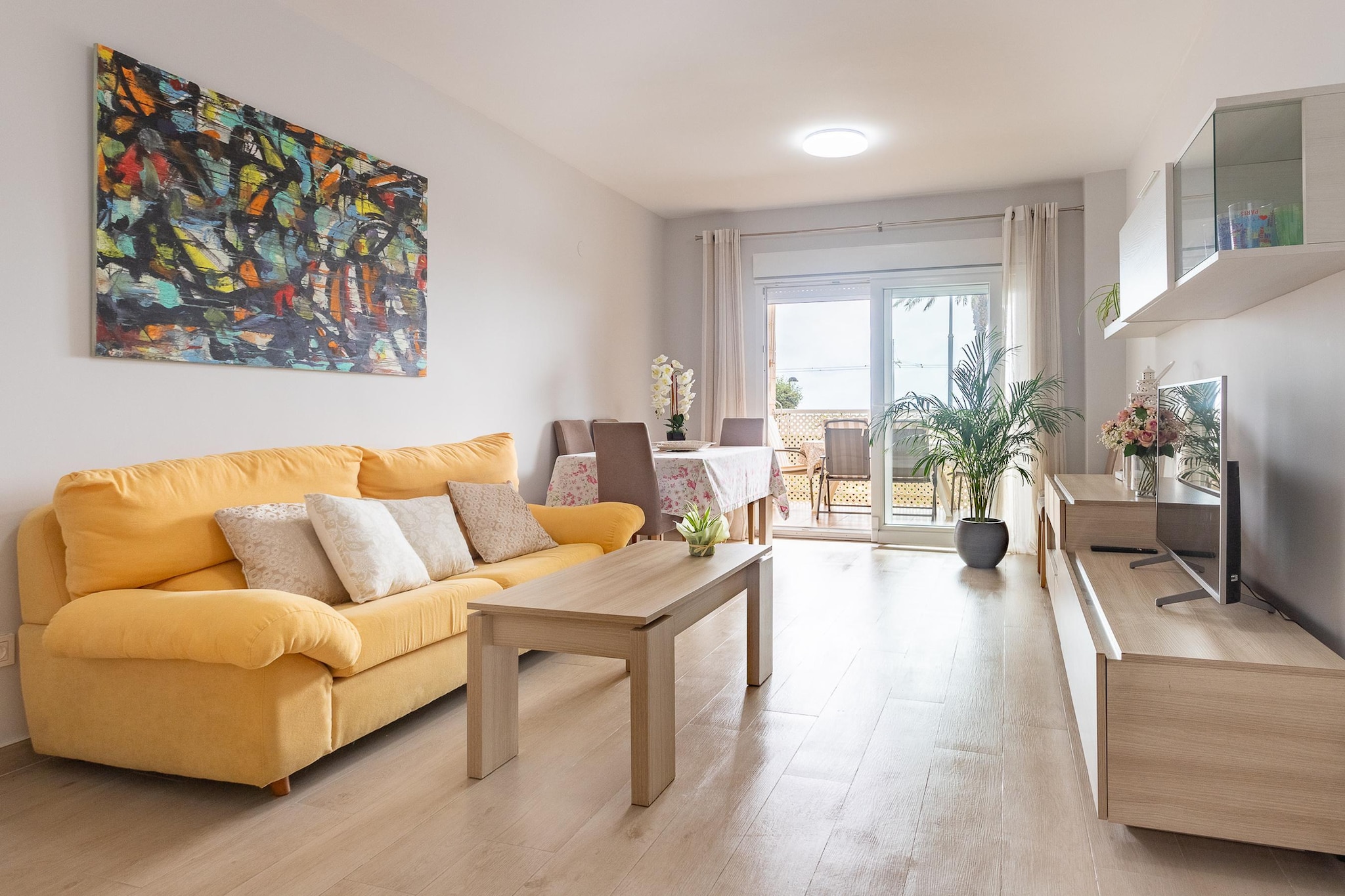 Apartamento Columbretes-Woonkamer
