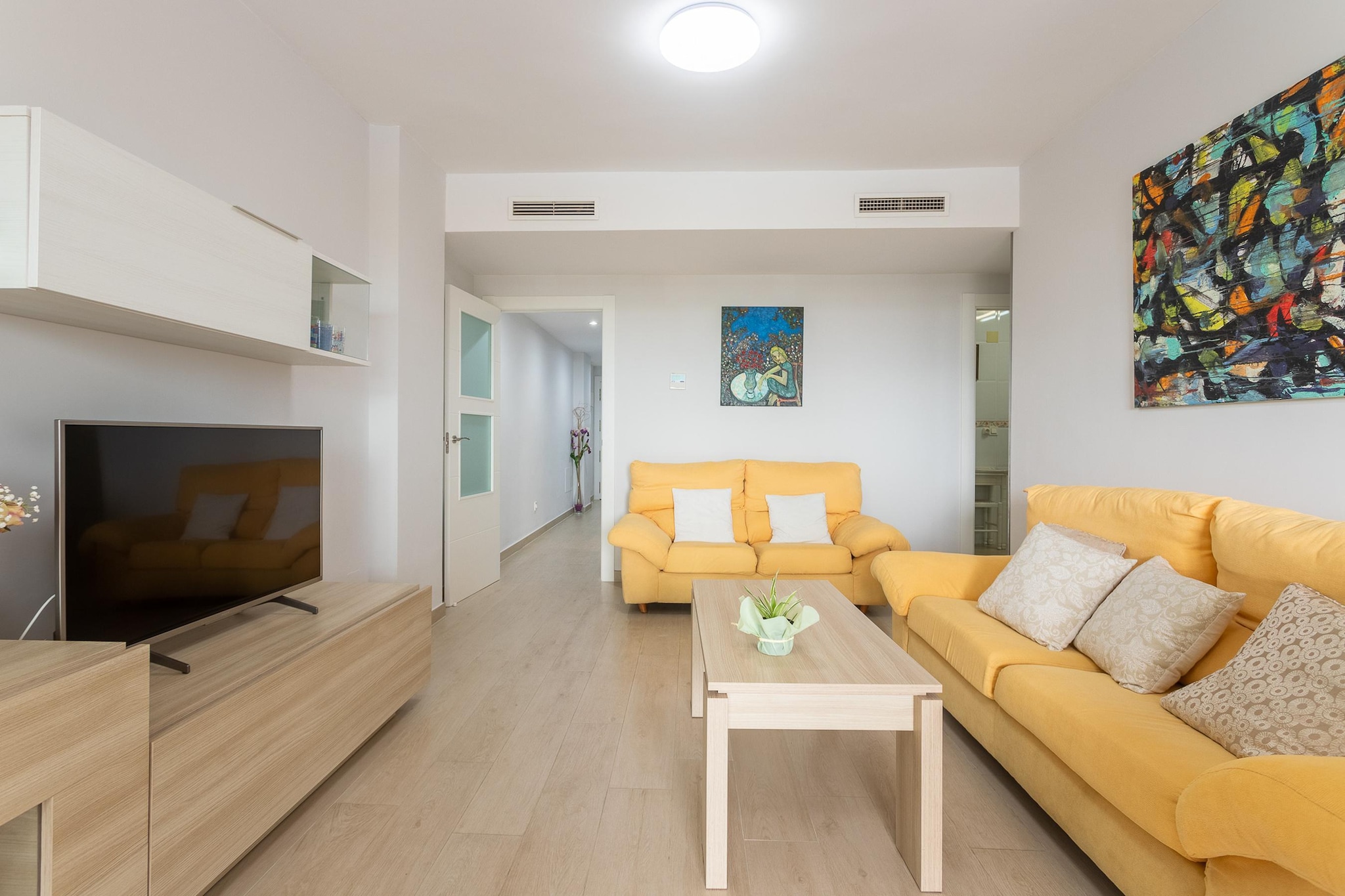 Apartamento Columbretes-Woonkamer