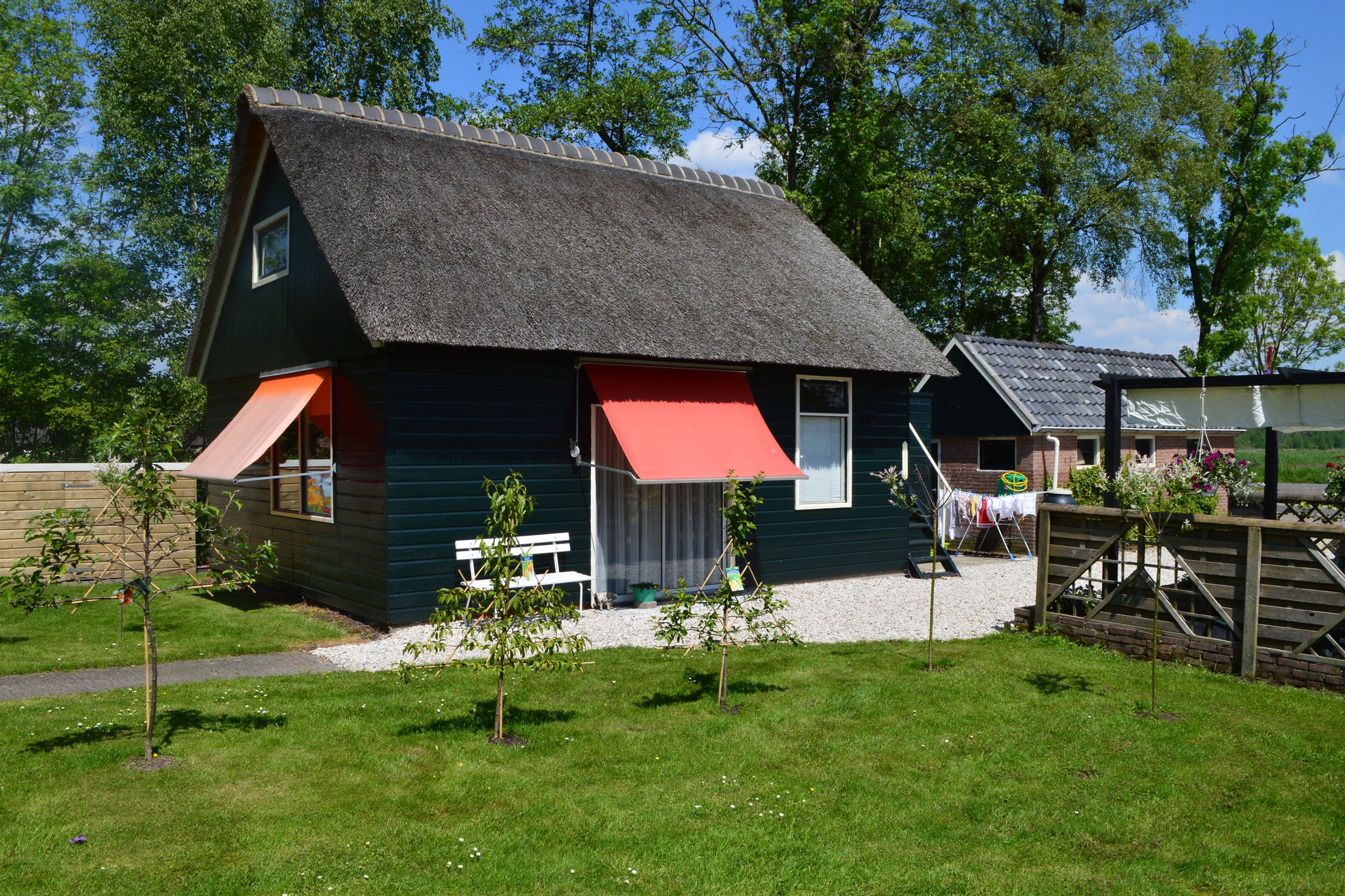 Knus huisje nabij Giethoorn en Nationaal Park Weerribben-Wieden met boot te huur