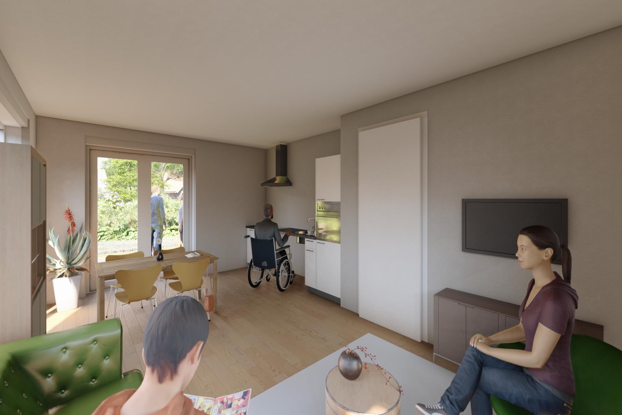 Villapark Ehzerburg 2-Woonkamer