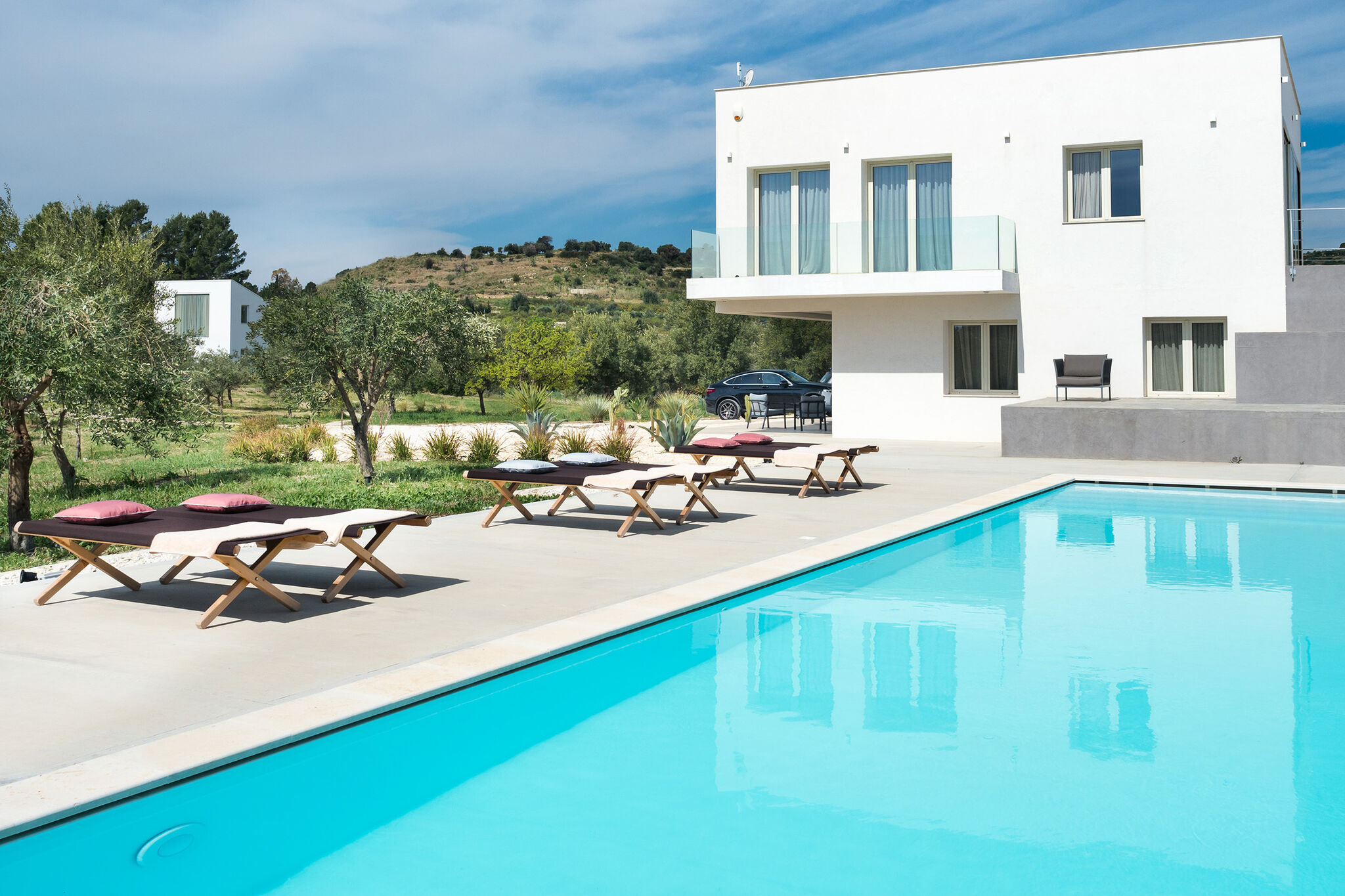 Luxe villa in de buurt van Noto met panoramische ligging