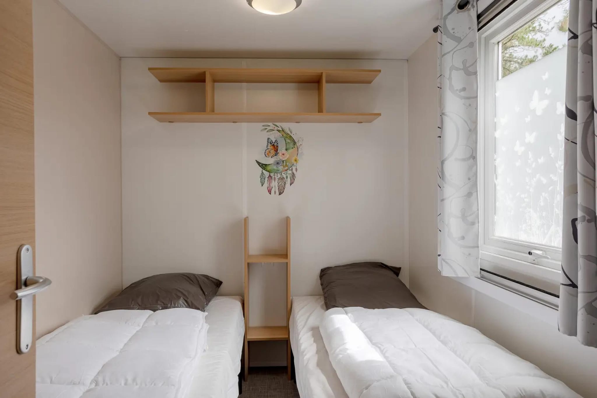 Mobil home 6pax   clim-Slaapkamer