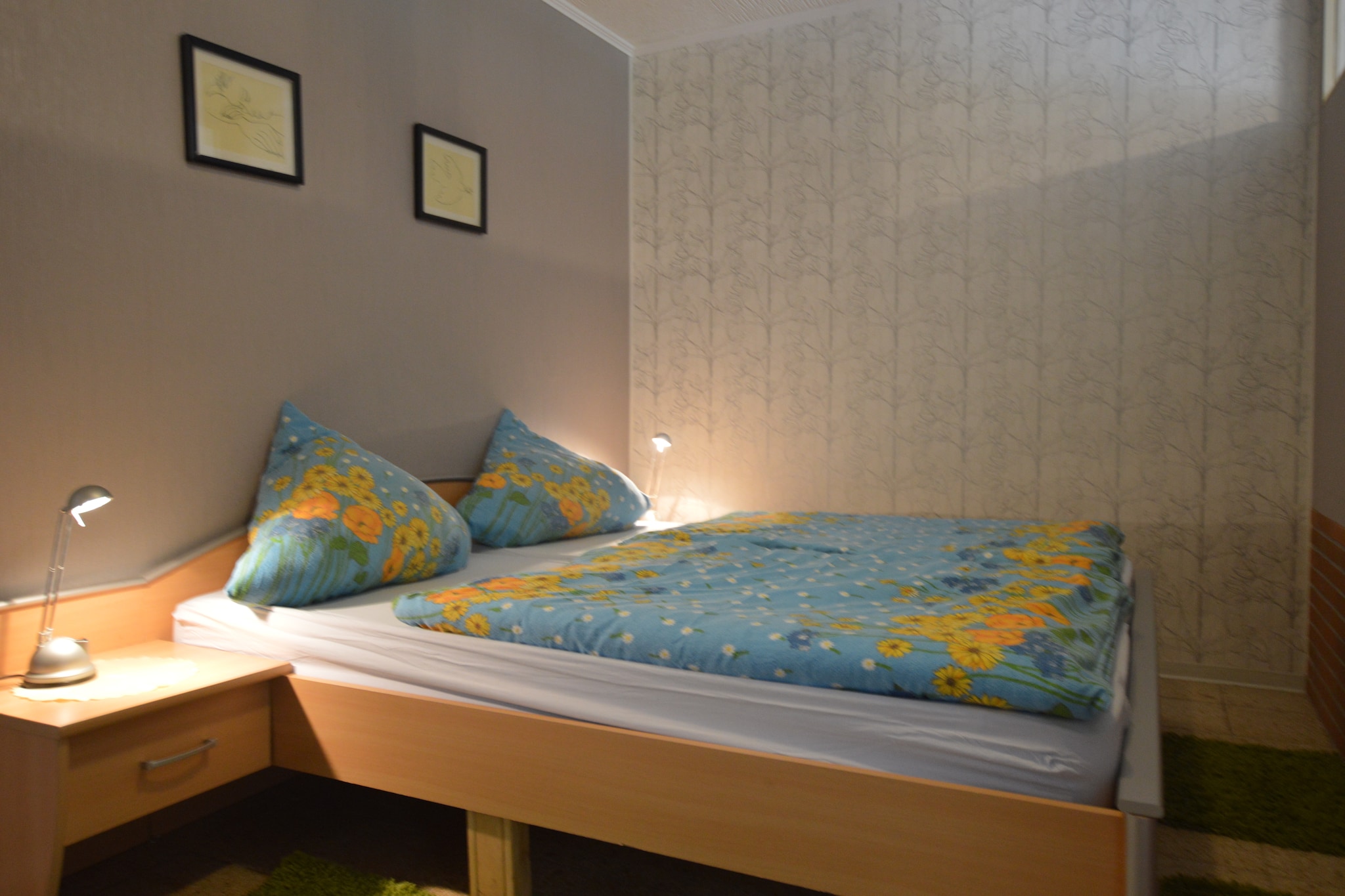 Ferienwohnung Rosenberg-Schlafzimmer