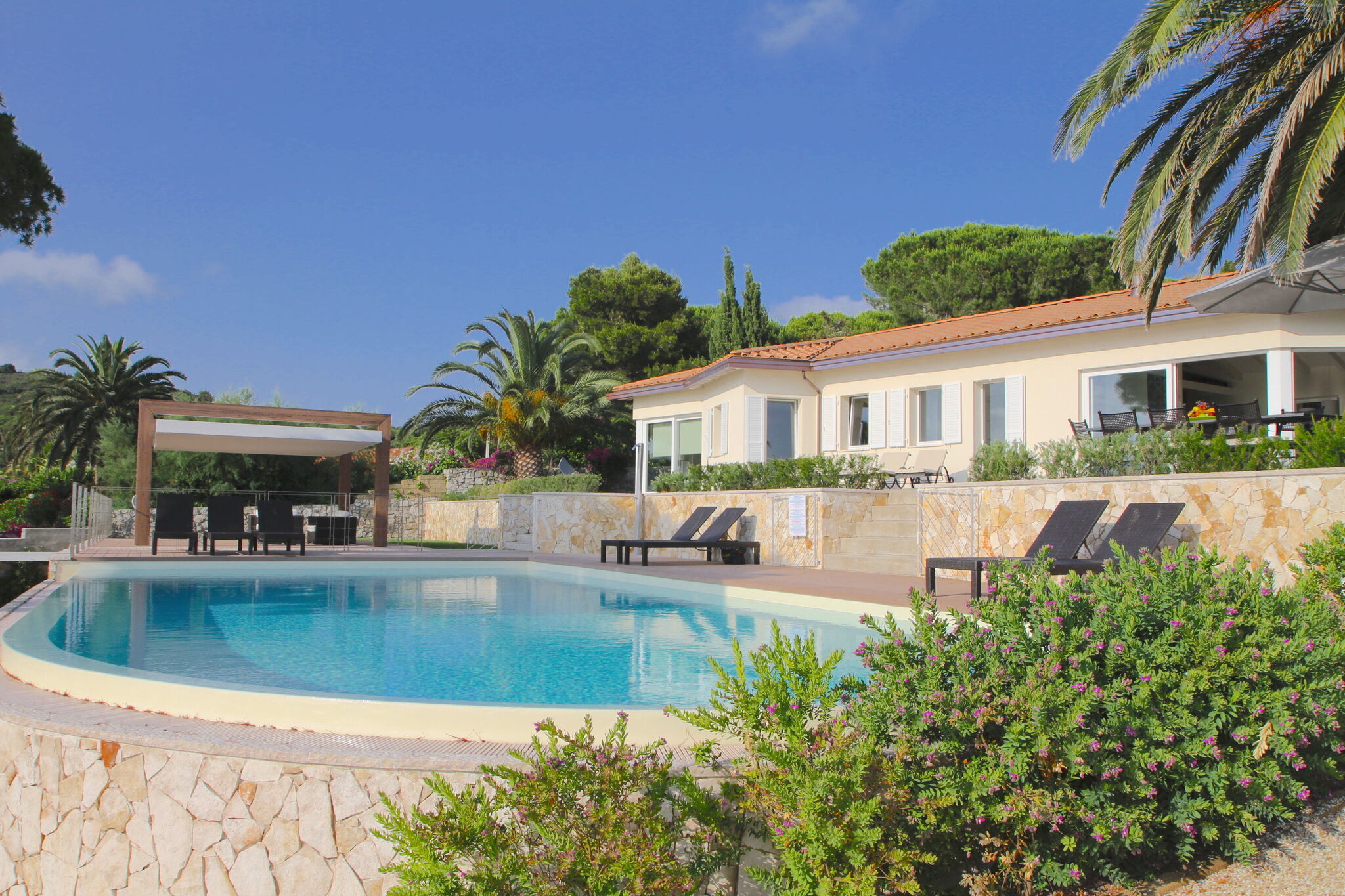 Moderne villa in Capoliveri met een privézwembad