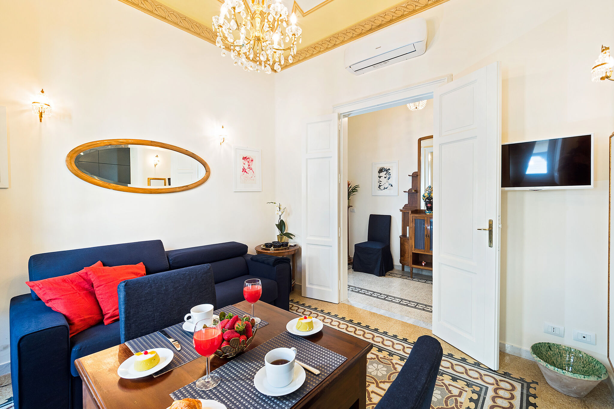 Comfortabel appartement in Noto midden in het centrum
