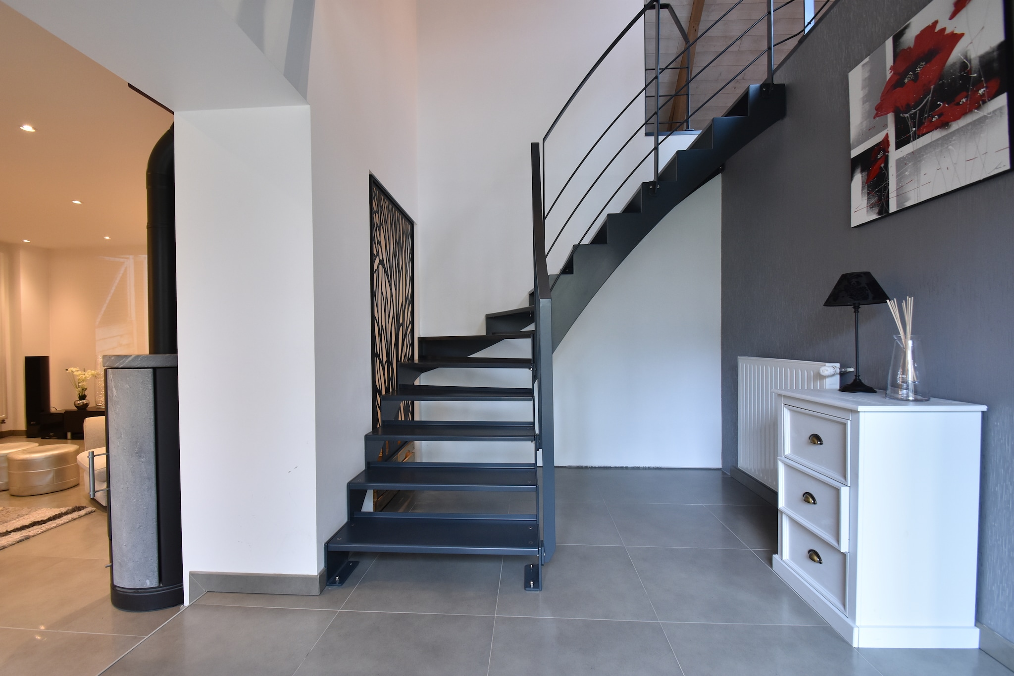 Luxury holiday home with garden near beach