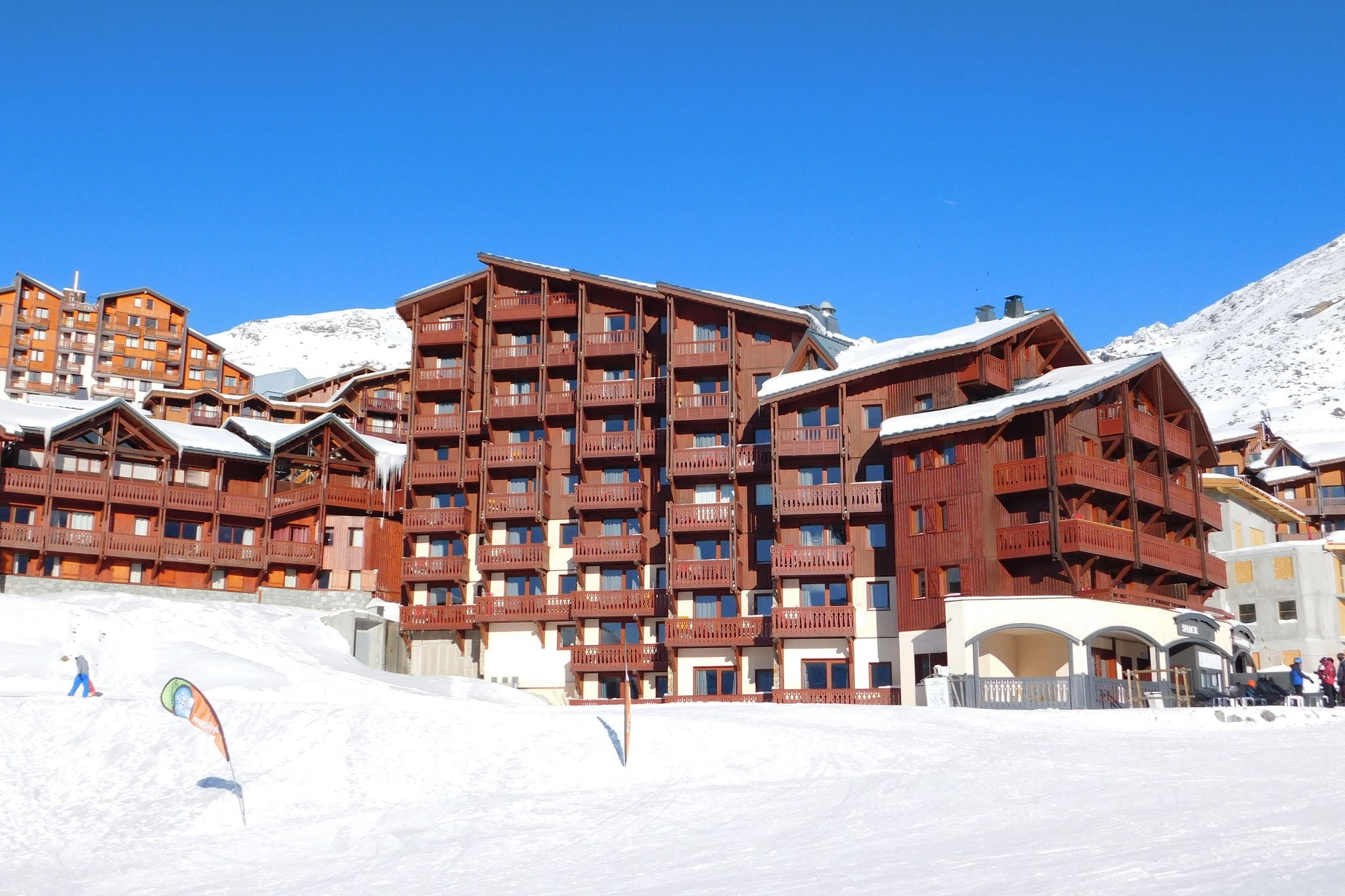 Appartement confortable au pied des pistes de ski