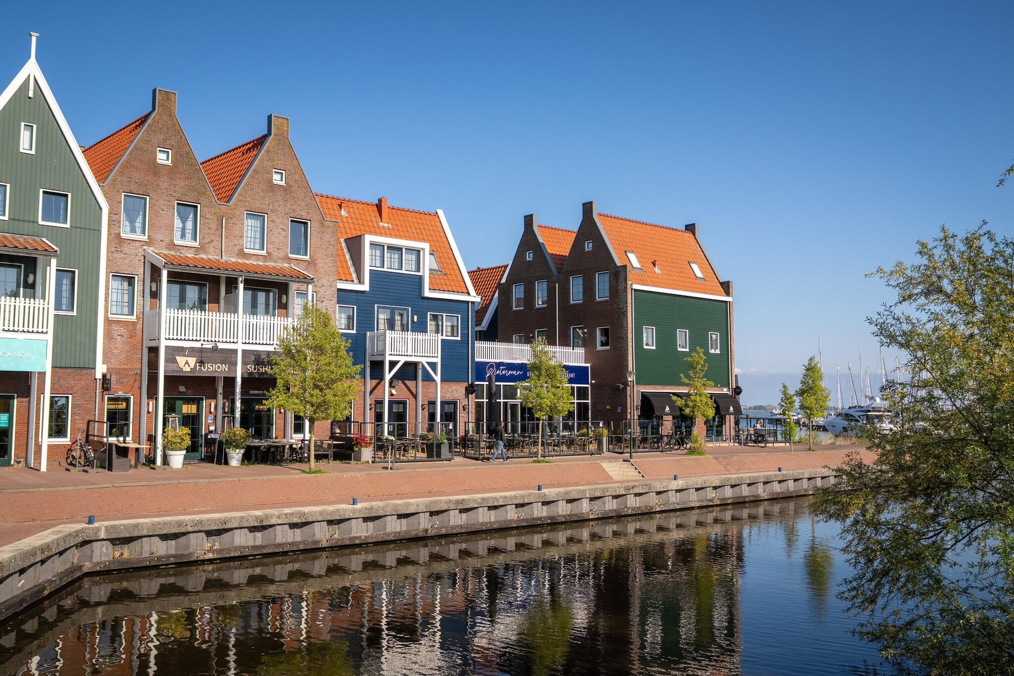 Marinapark Volendam 10-Gebieden zomer 1km