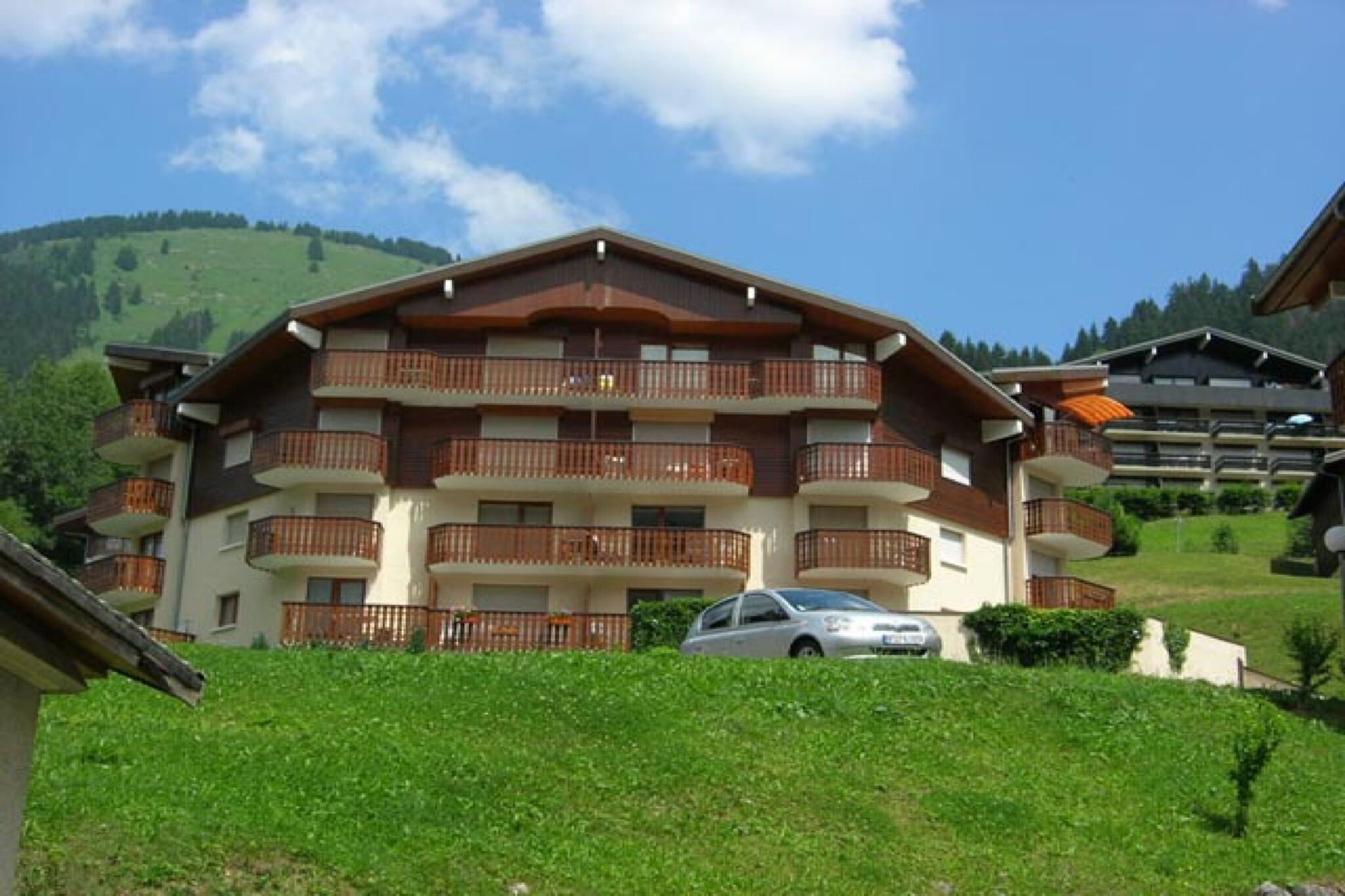Gemütliches Apartment in Châtel mit Balkon