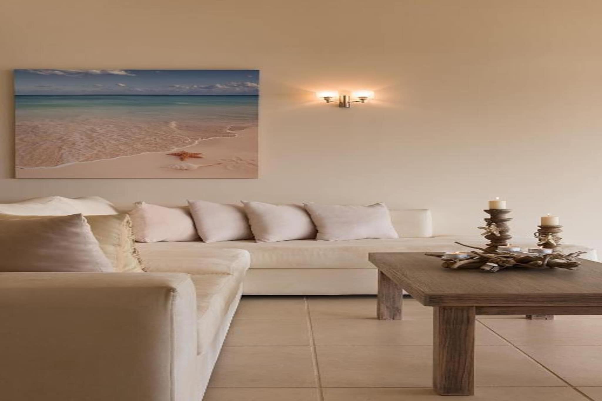 Elegant Villa Apolonas-Woonkamer