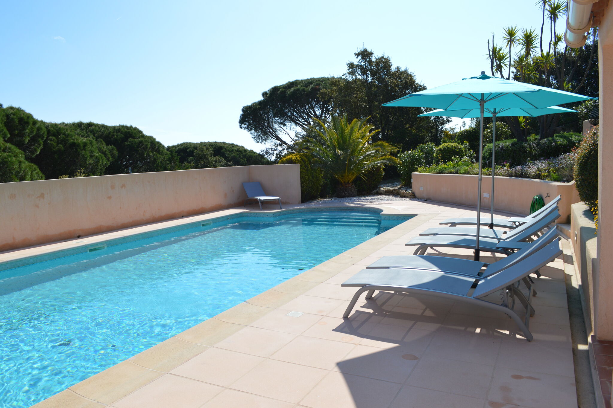 Gezellig vakantiehuis in Sainte-Maxime met groot privézwembad