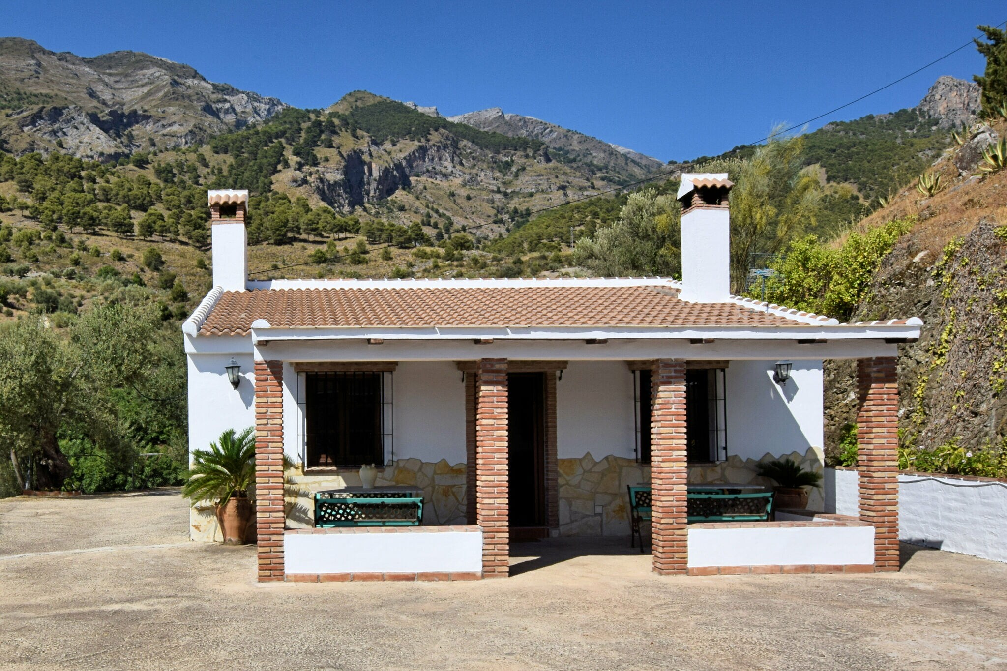 Maison de vacances vintage en Andalousie avec piscine