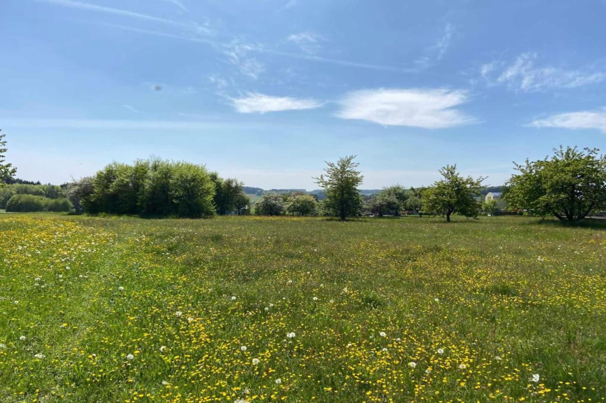 Sonnenhügel-Gebieden zomer 20km