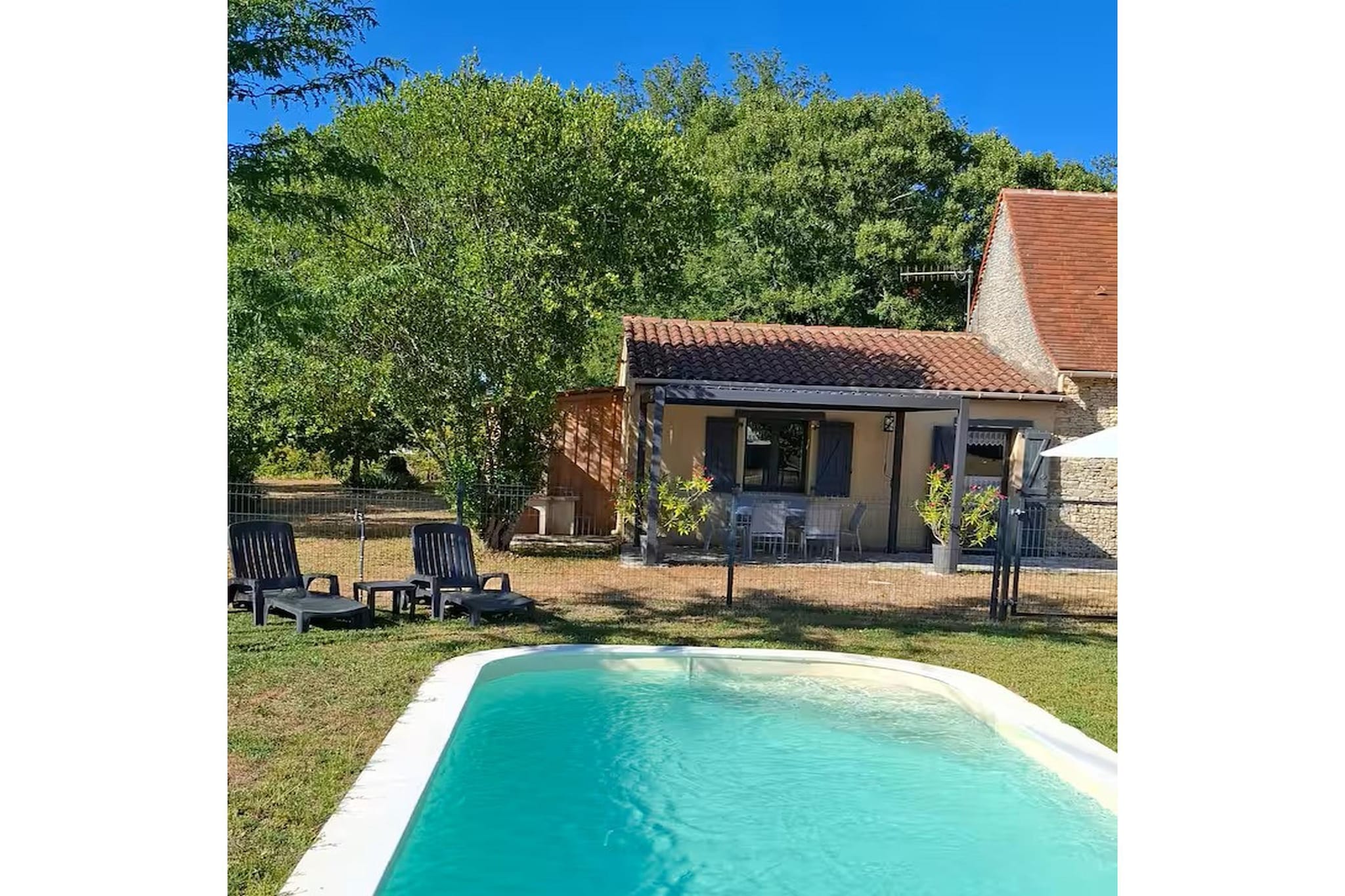 Jolie maison le Catalo - Zwembad