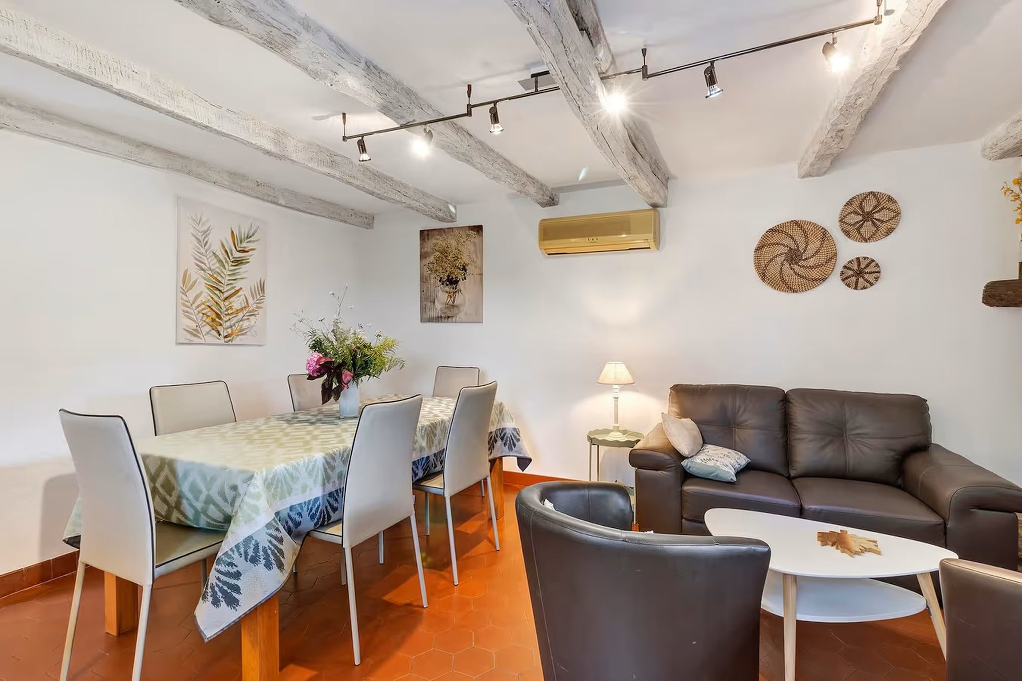 Jolie maison le Catalo - Woonkamer