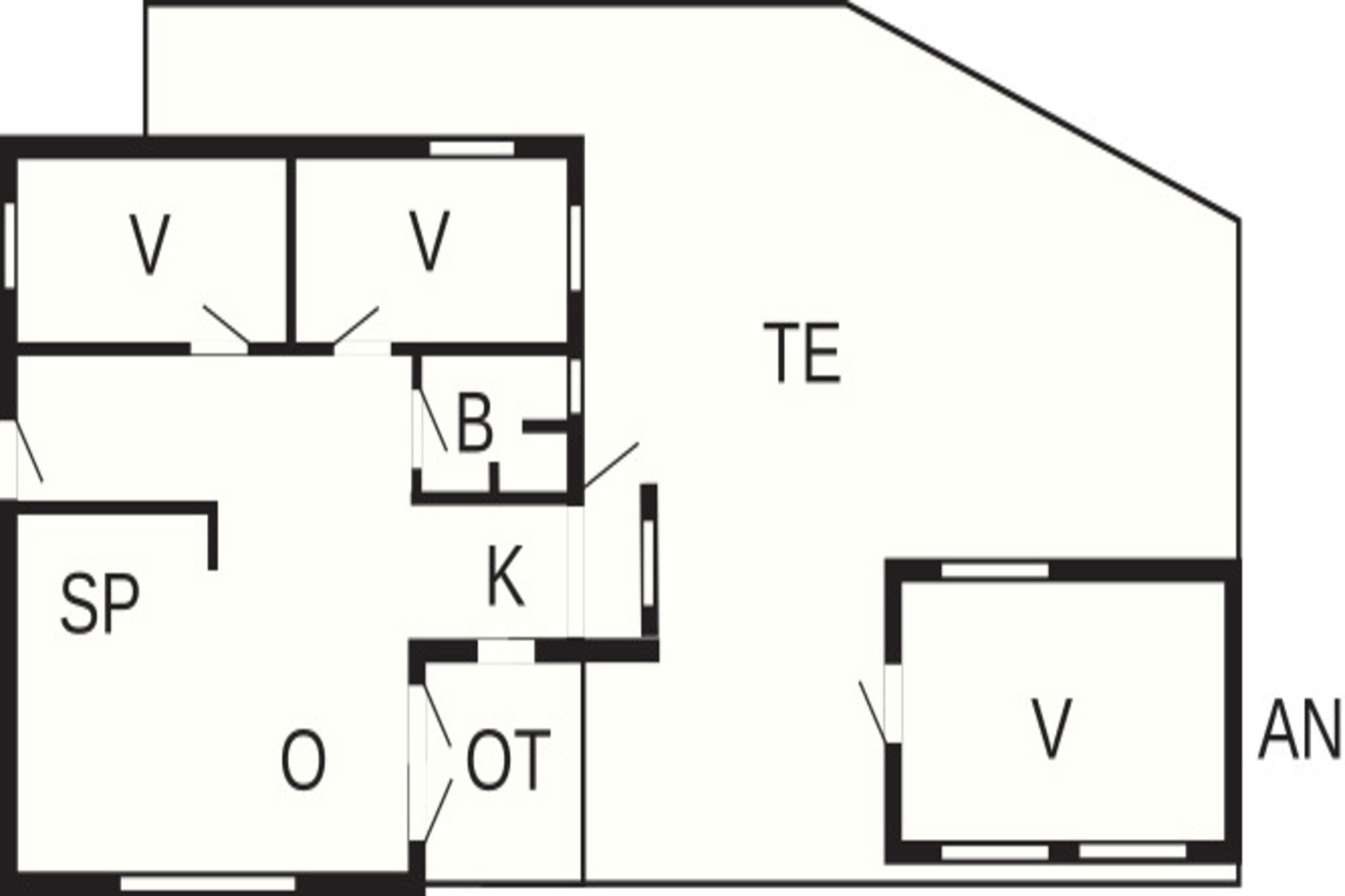 6 person holiday home in Fanø-Floor plan