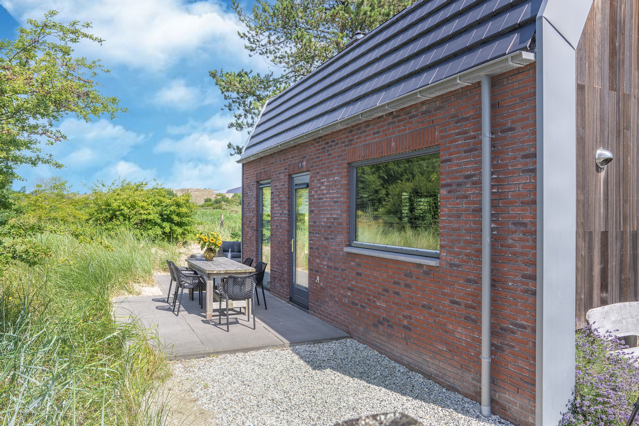 Duinvilla aan het Meer-Terrasbalkon