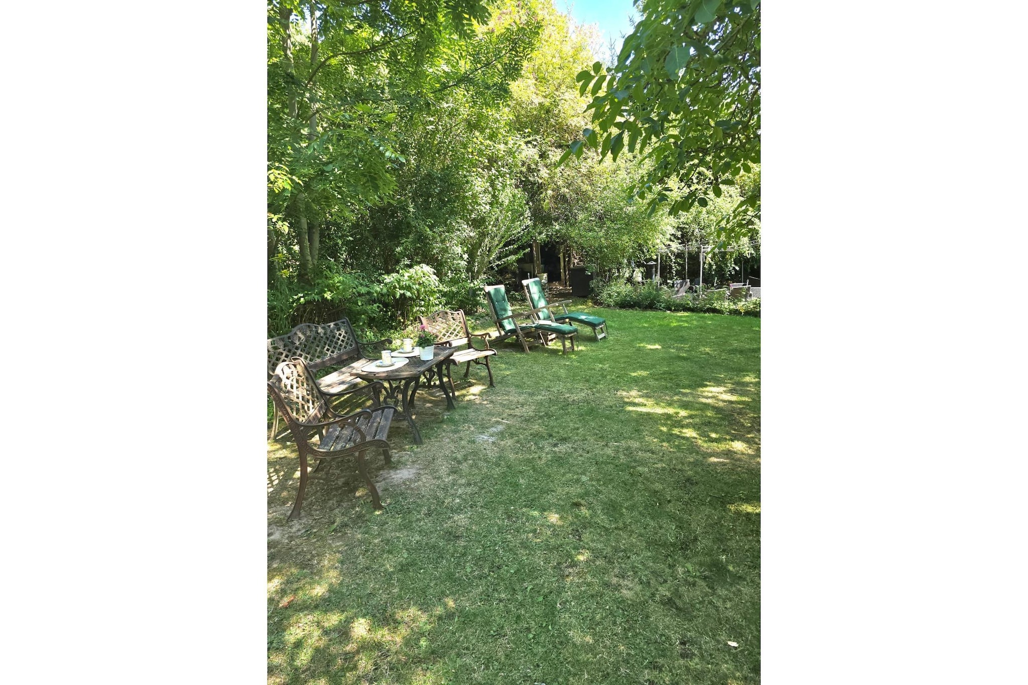 Kleines Wölkchen - Garten Sommer