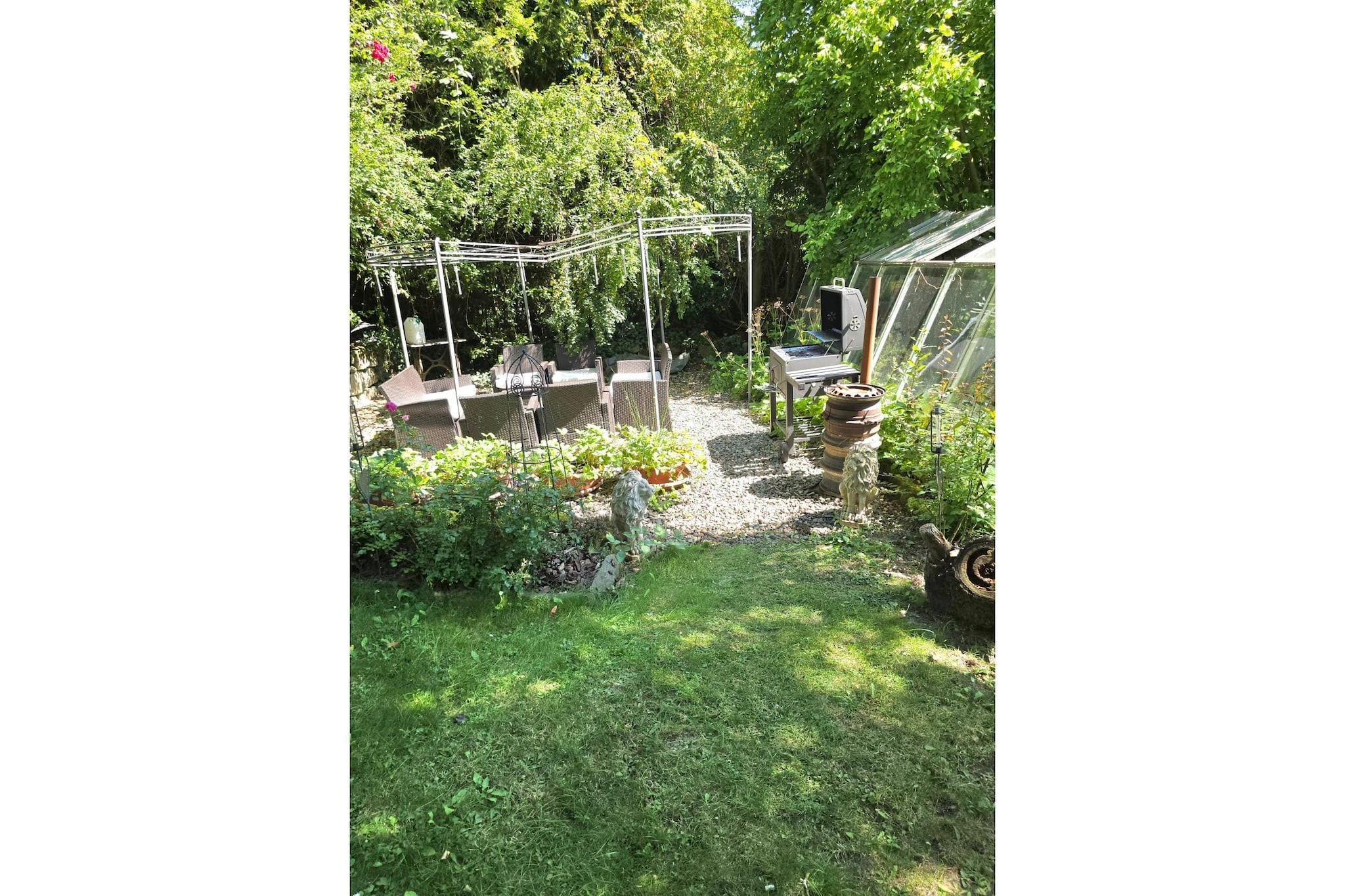 Kleines Wölkchen - Garten Sommer