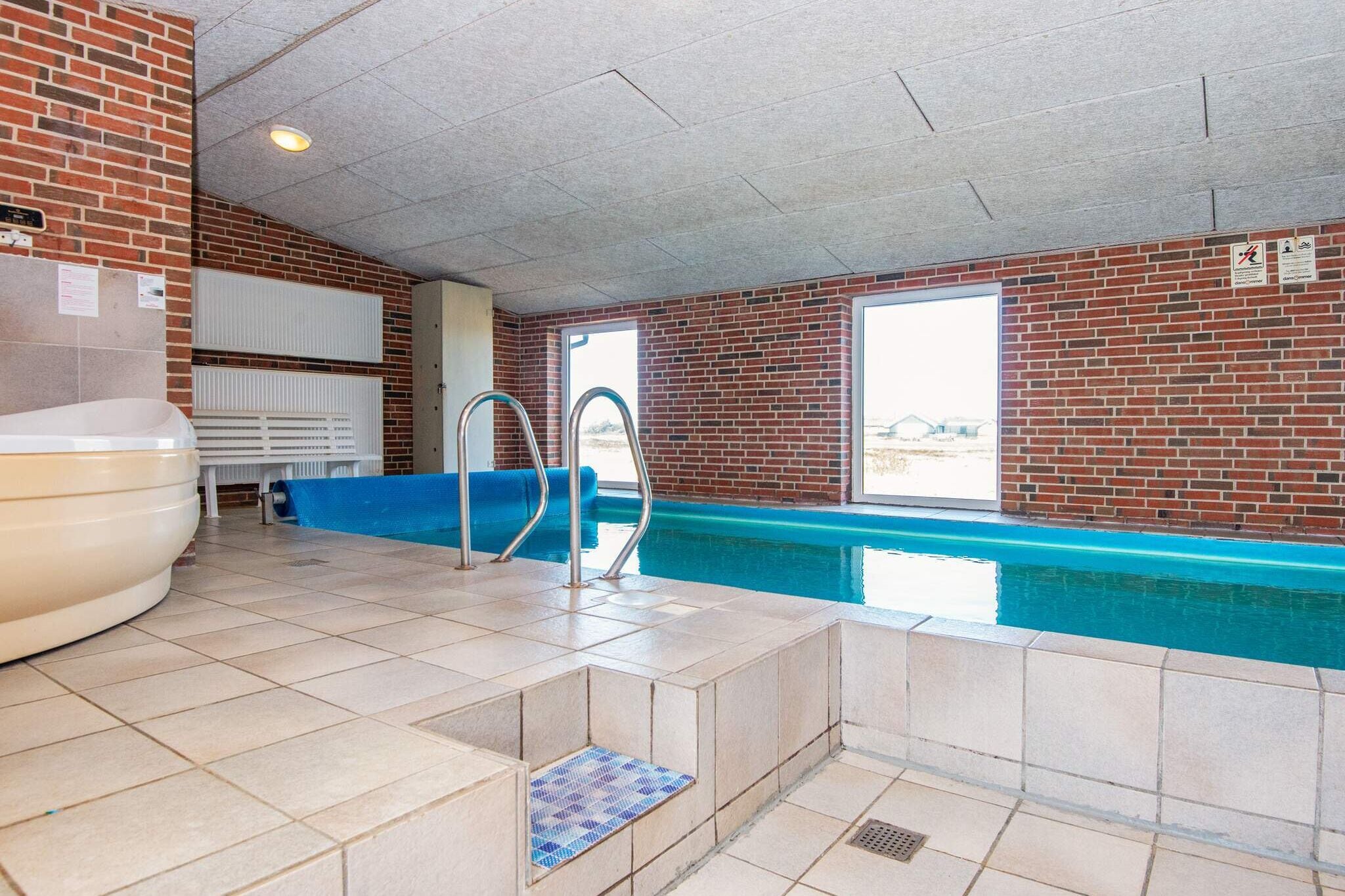 14 persoons vakantie huis in Harboøre-Zwembad