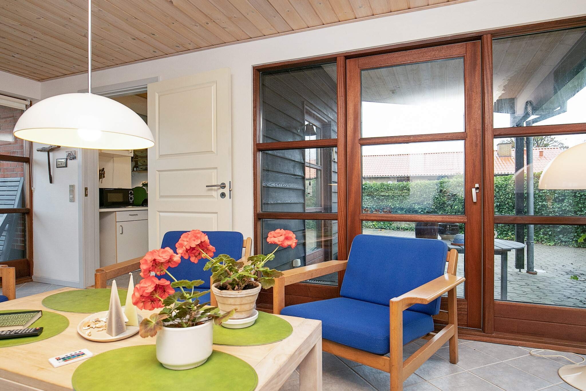 Holiday home located less than 150 m from the small cozy Ã…lbÃ¦k harbor. Down the road, which ends blindly, the path crosses the dunes directly down to the child-friendly beach. On the ground floor there is access from the utility room with washing machine to the kitchen and cozy living room with sofa and TV. From the kitchen, with small dining table, there is access to large dining / living room with wood burning stove and on to a double bedroom. The distribution corridor leads to the bathroom with shower and toilet. From here the stairs go up to two smaller bedrooms with two single beds and a large bedroom with double bed and good closet space. From the master bedroom there is a nice view to the small harbor and the sea. From the utility room there is access to a large and beautiful terrace with evening sun, large garden with fruit trees and space for ball games. The garden ends at the small stream that runs through the town. There is carport for two cars. Not for rent to youth groups.

A refundable deposit might be charged closer to your check-in date. This deposit covers utilities consumed during your stay and any additional services that may be taken. The final amount will be adjusted based on actual meter readings, actual usage of extra services, and any remaining balance will be refunded within 21 days after checkout.