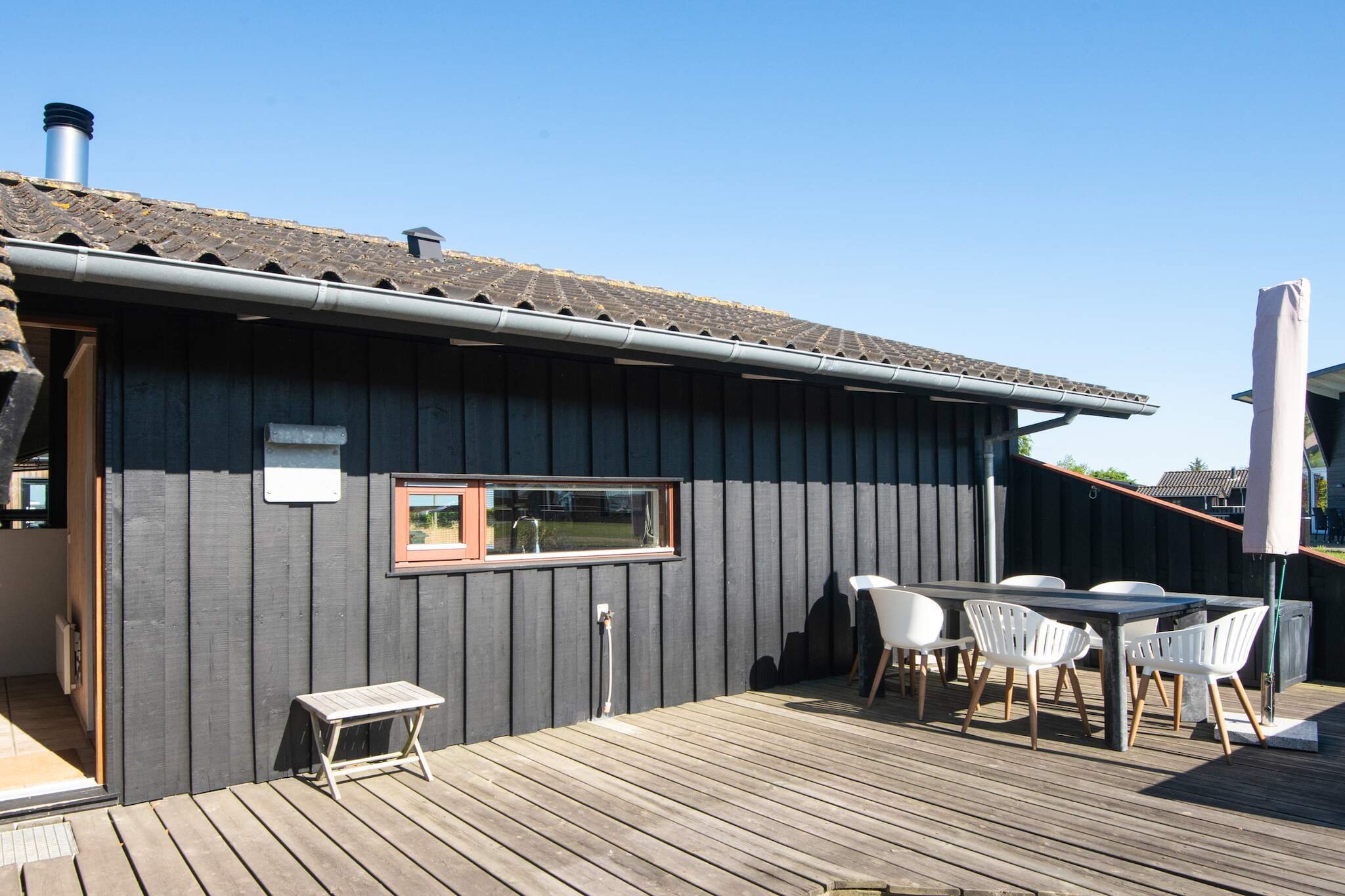 7 Personen Ferienhaus in Sjølund-Aussicht