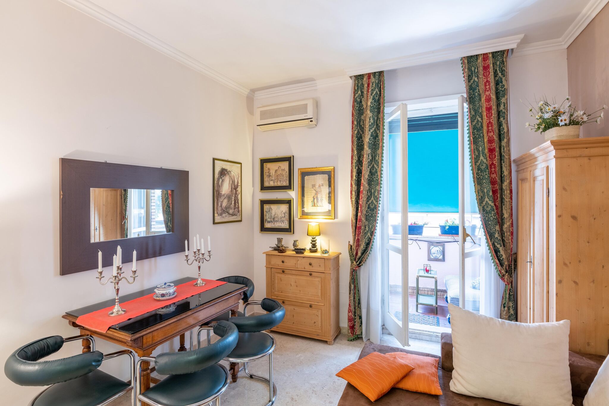 Appartement romantique à Rome avec balcon/terrasse