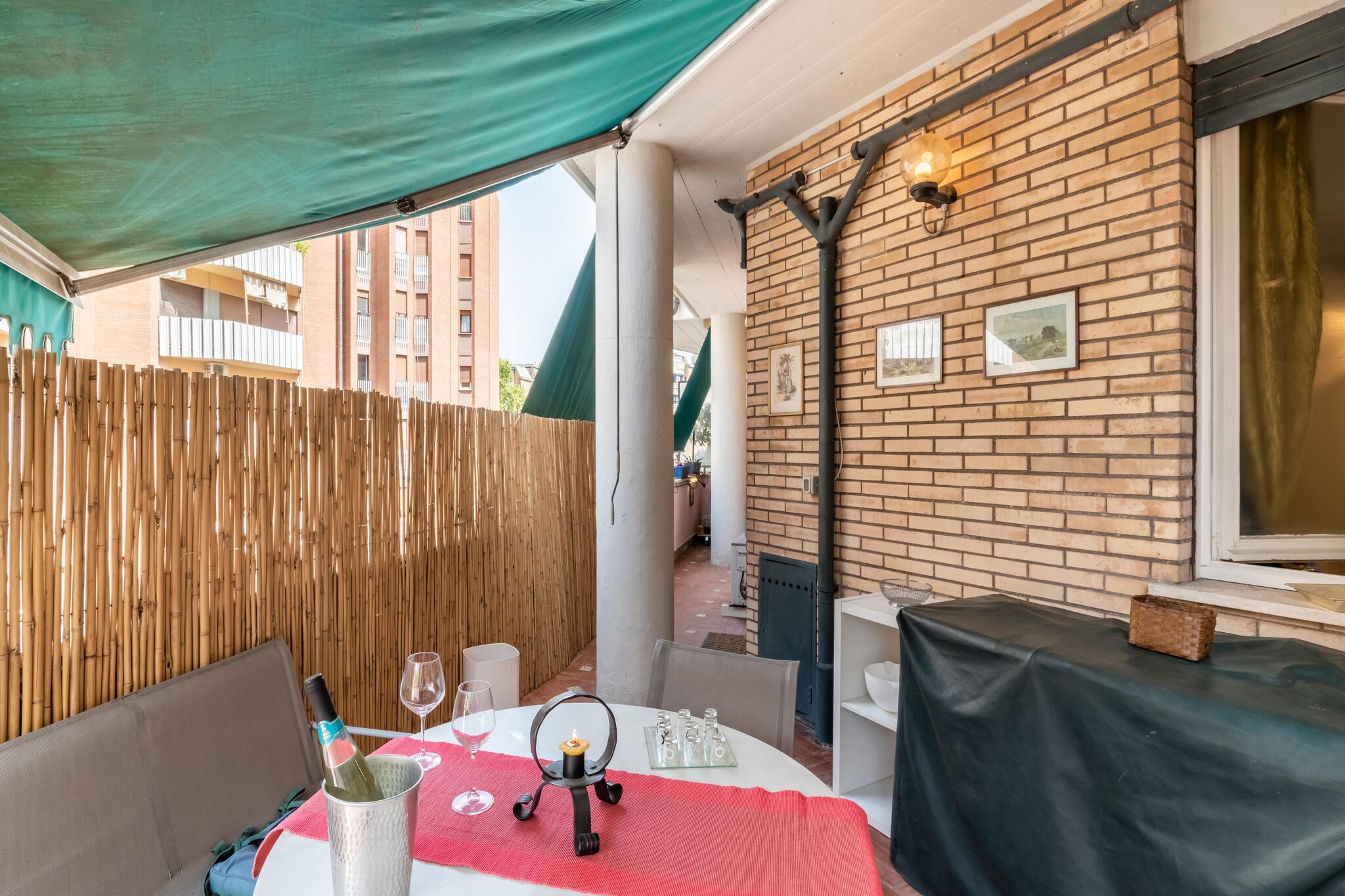 Romantisches Apartment in Roma mit Balkon/Terrasse