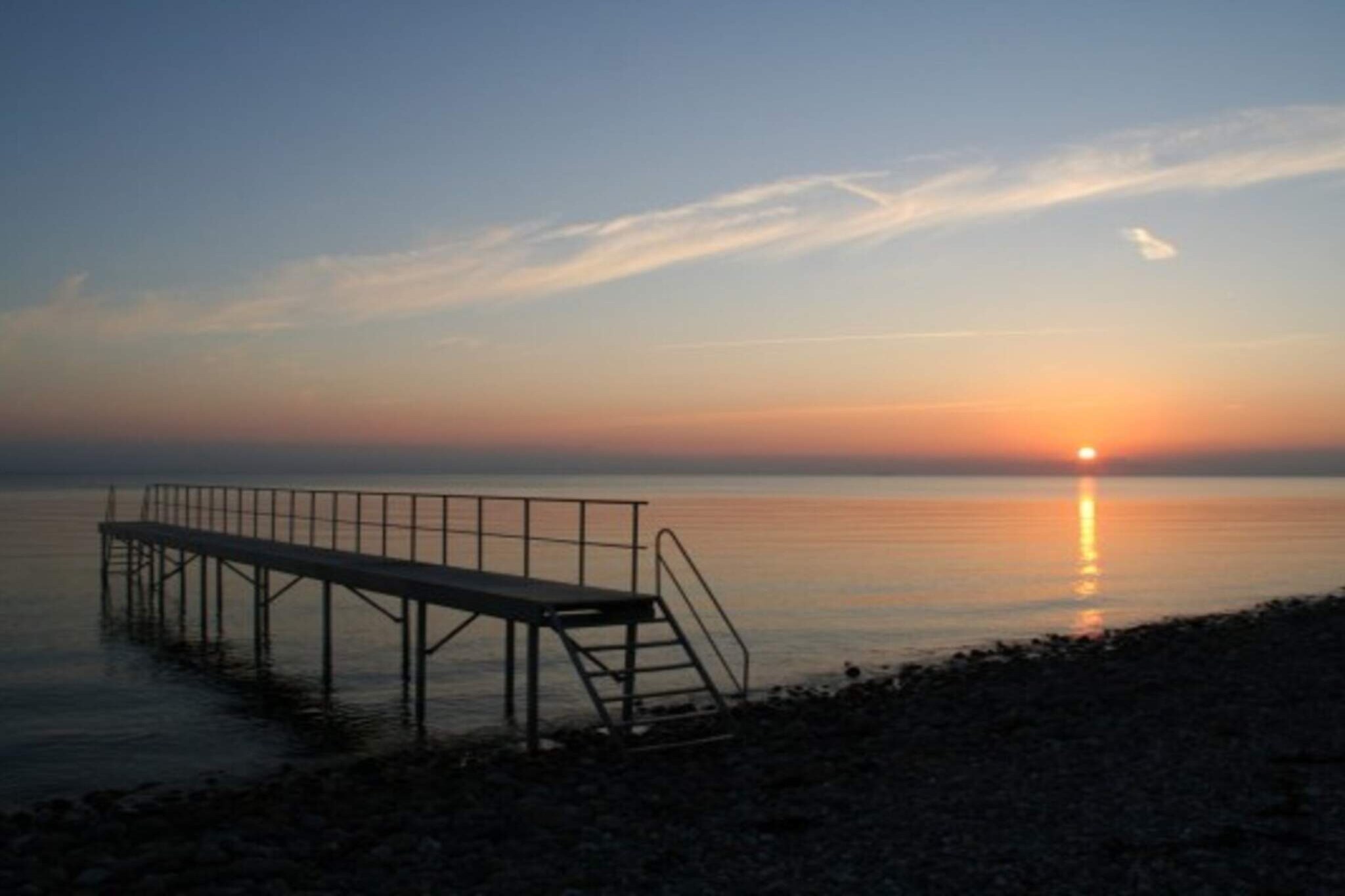 Maison de vacances pour 8 a Hadsund-Vue sur l'eau