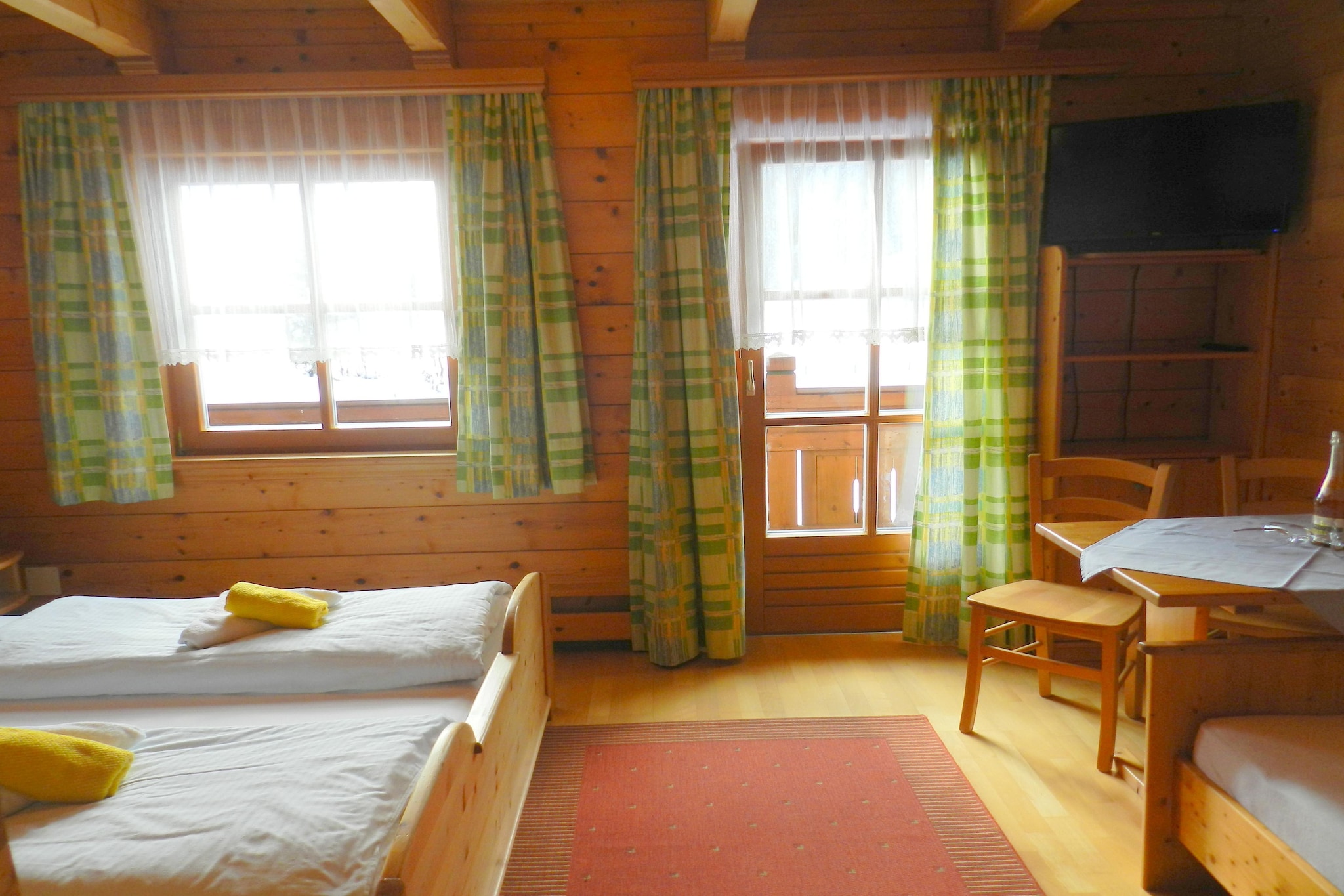 Appartment Holzblockhaus - Slaapkamer