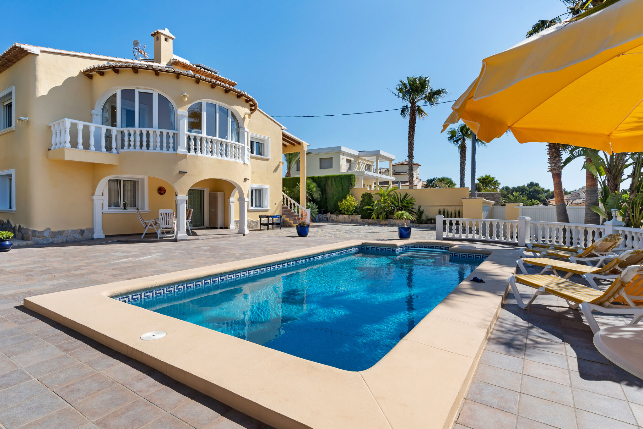 Gezellig vakantiehuis in Calpe met privézwembad