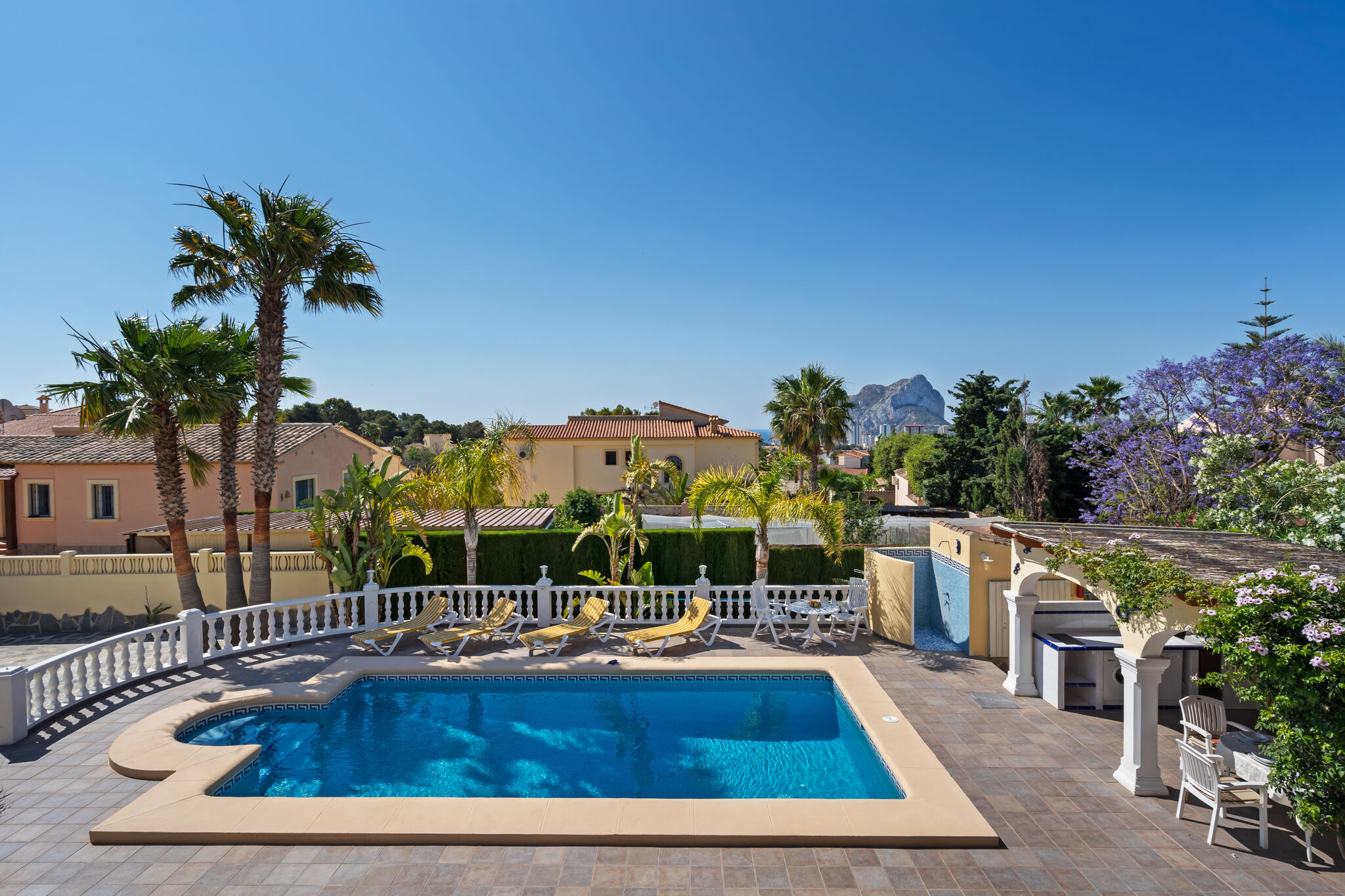 Gezellig vakantiehuis in Calpe met privézwembad