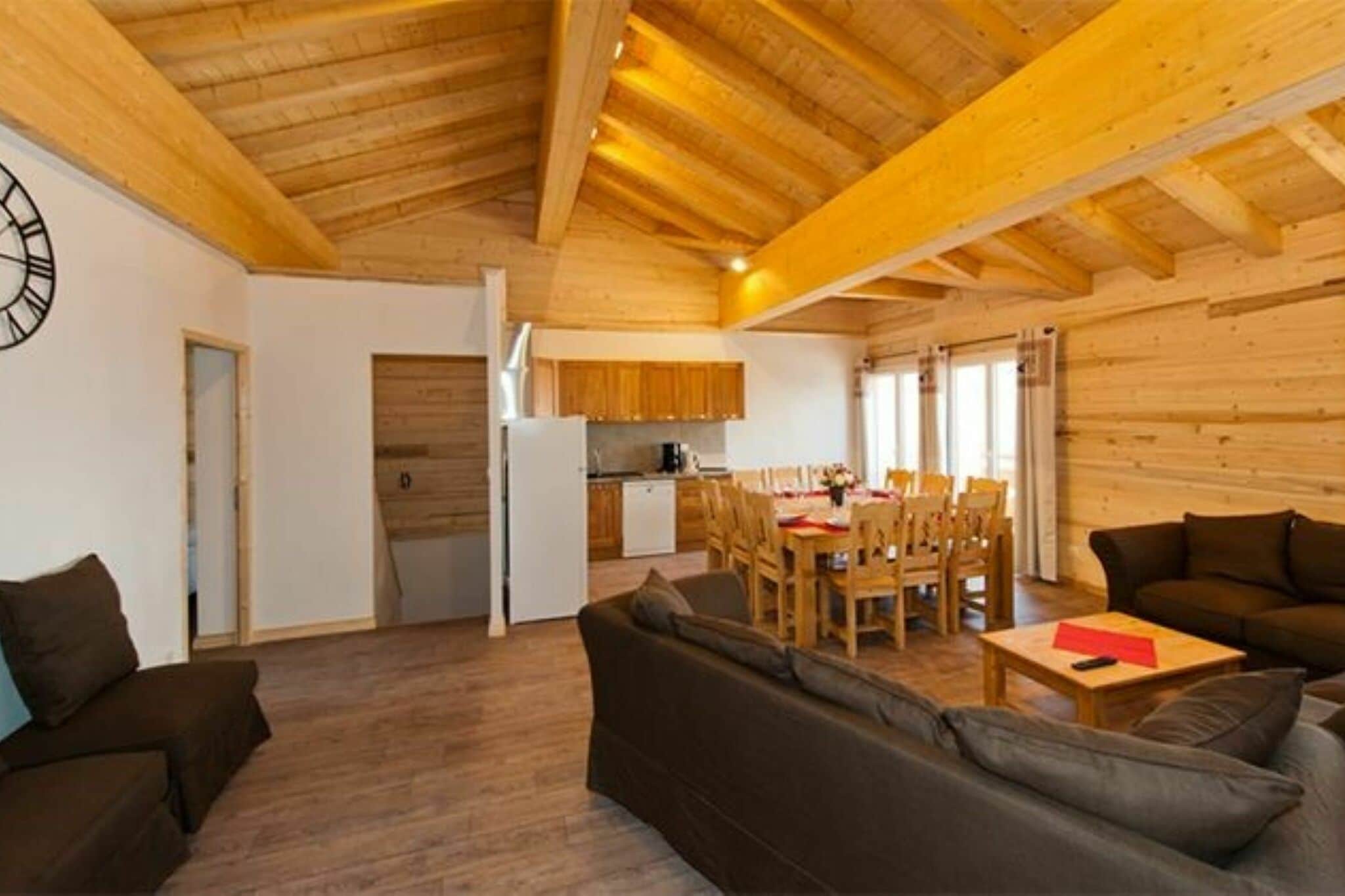 Stylish chalet on the slopes in elevated Les Menuires