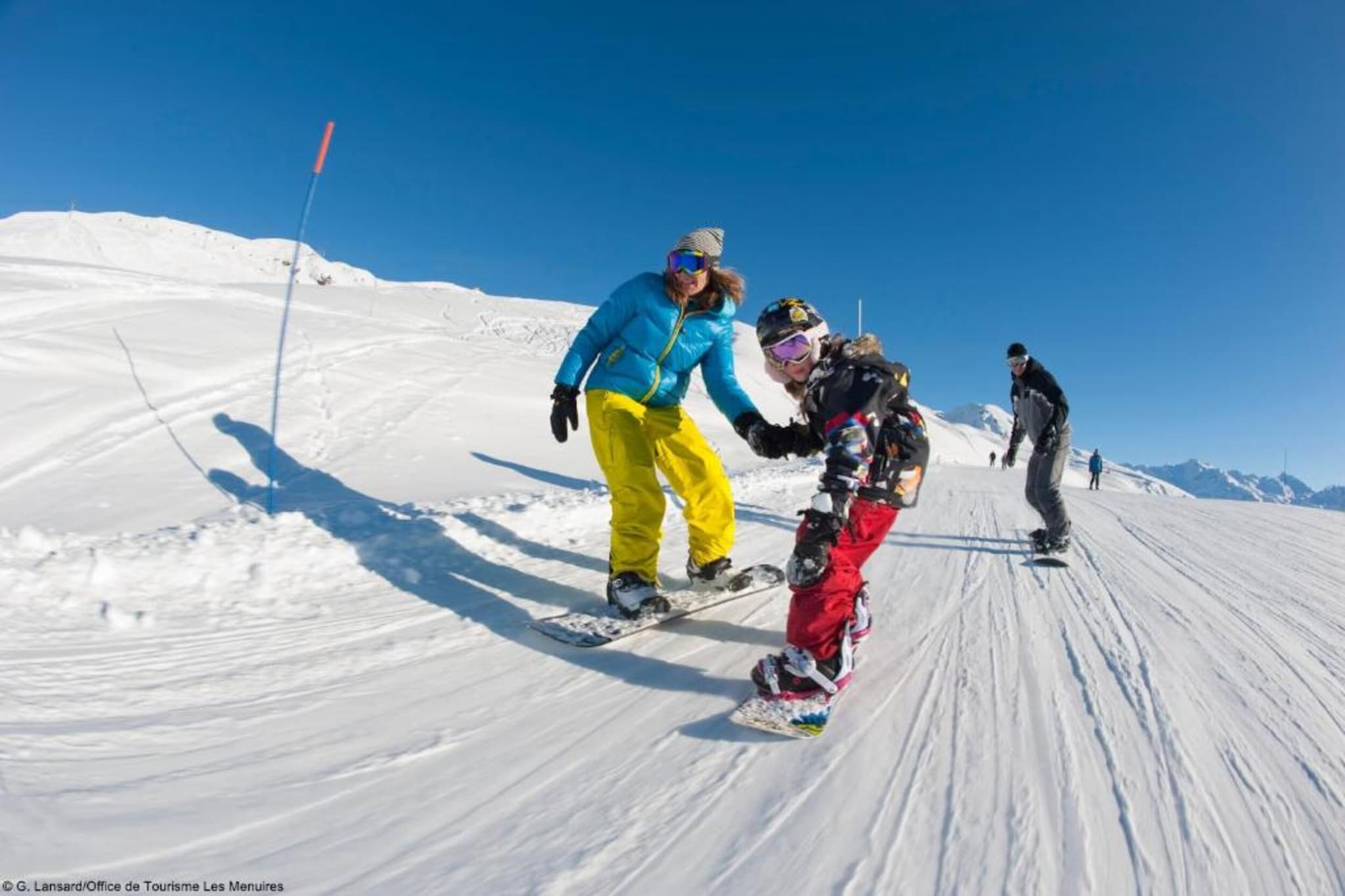 Chalet de Marie-Gebiet Winter 20 km
