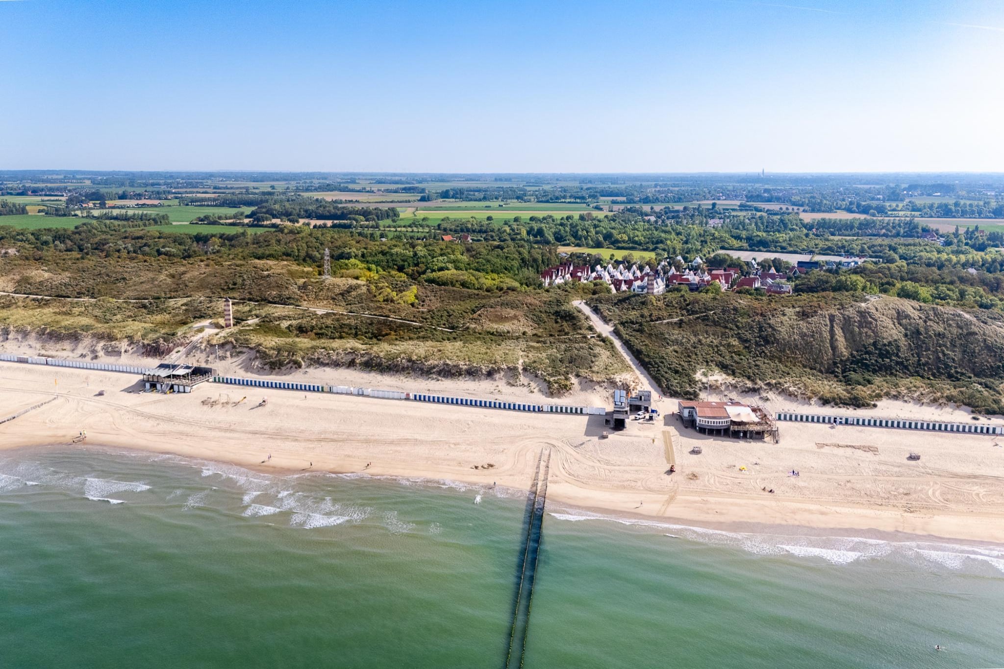 Appartement Duinhof Dishoek 13M - 6 personen de luxe-Gebieden zomer 1km