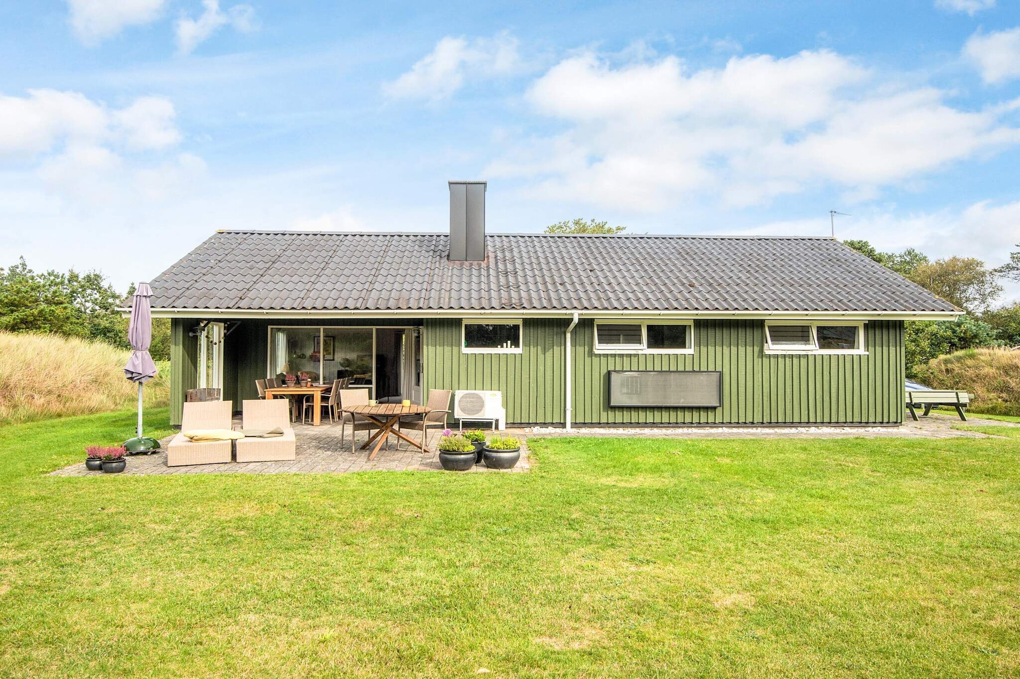 Maison de vacances pour 6 a Blåvand - Extérieur